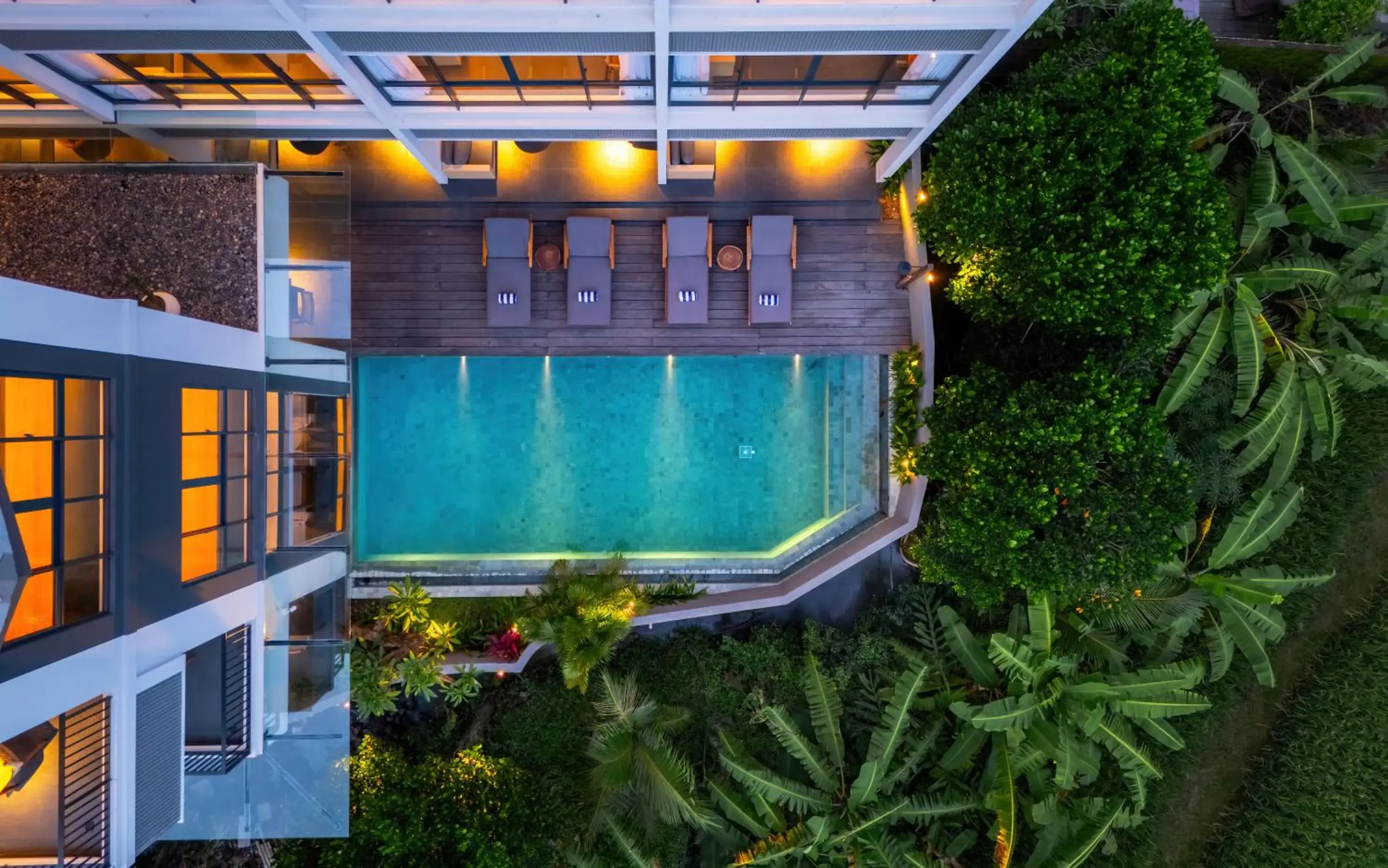 Pool view in The Line Canggu Pool view in The Line Canggu