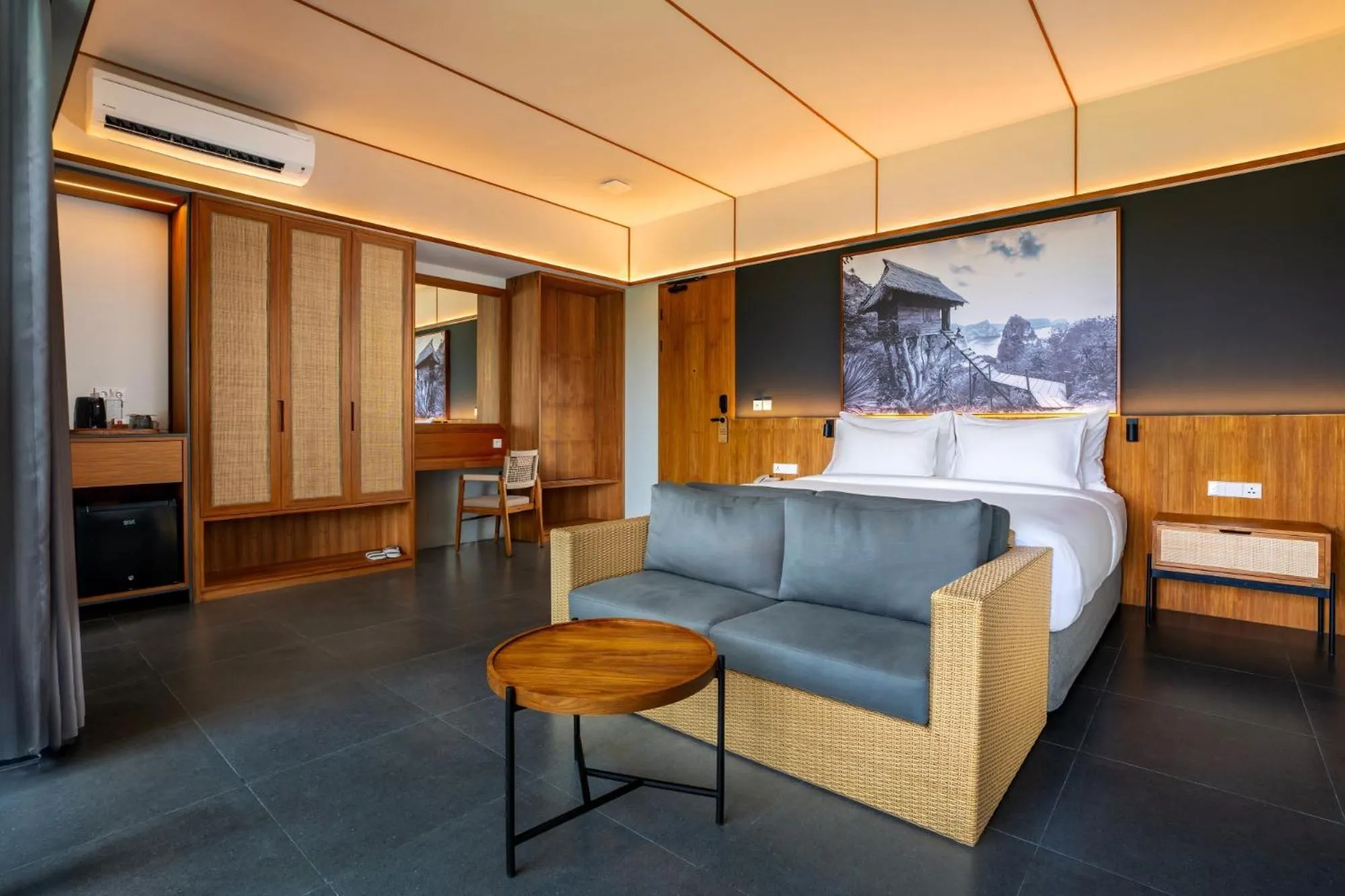 Bedroom, Bed in The Line Canggu