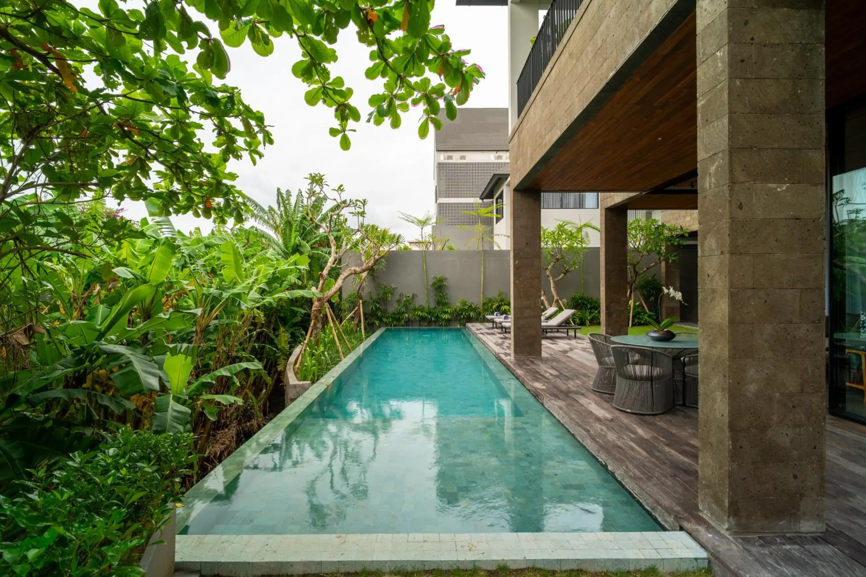 Swimming pool in The Line Canggu Swimming pool in The Line Canggu