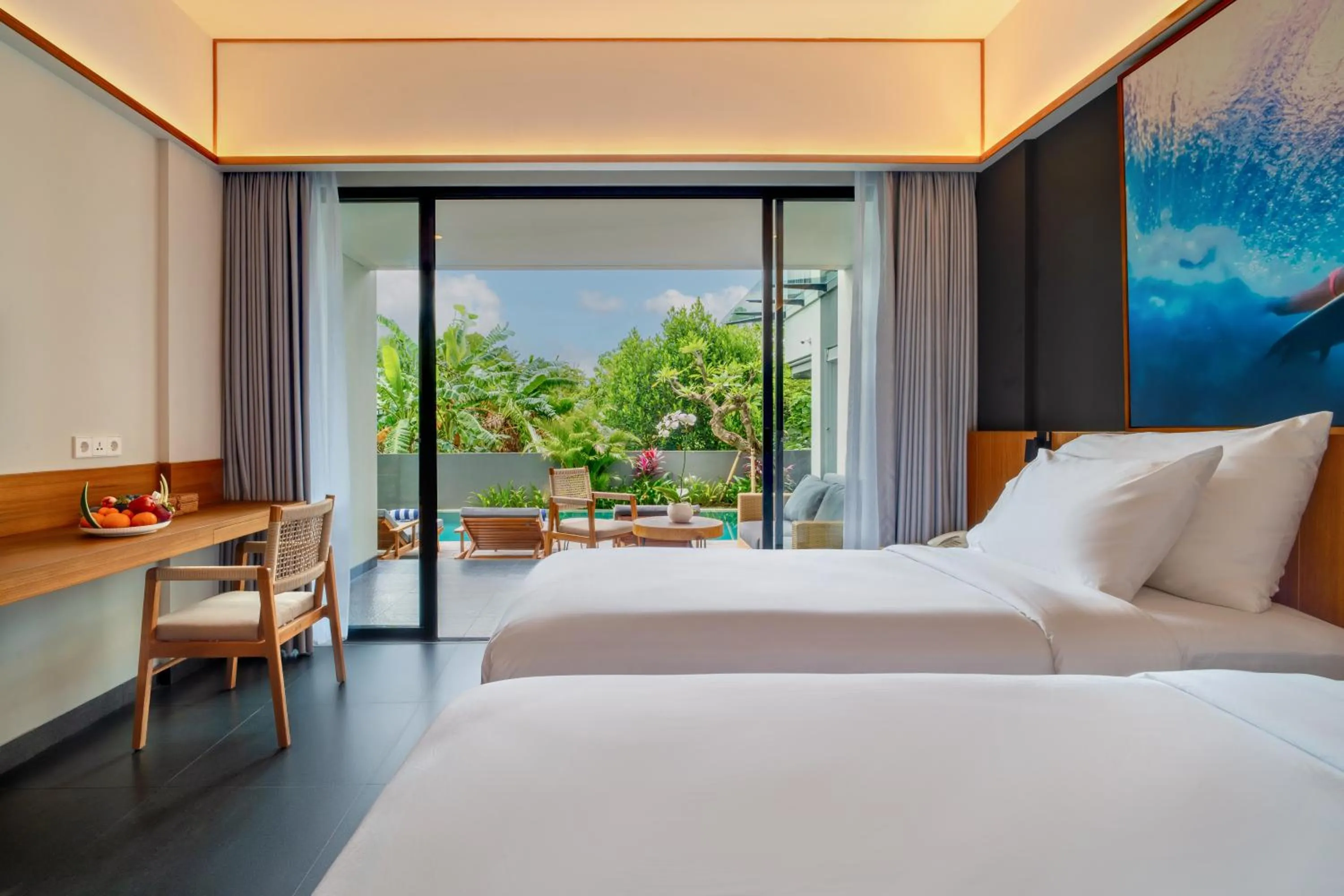 Bedroom, Bed in The Line Canggu