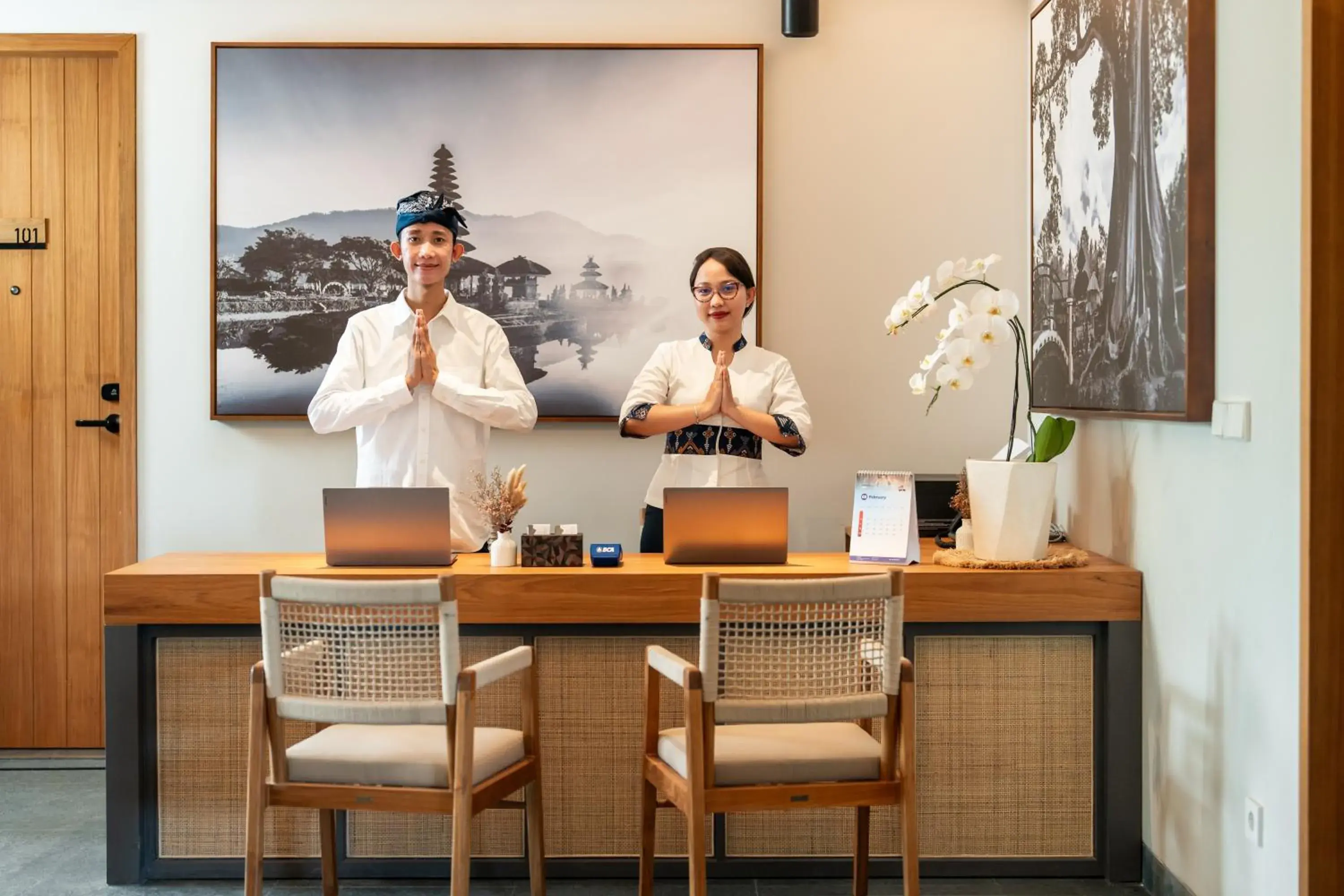 Lobby or reception in The Line Canggu Lobby or reception in The Line Canggu