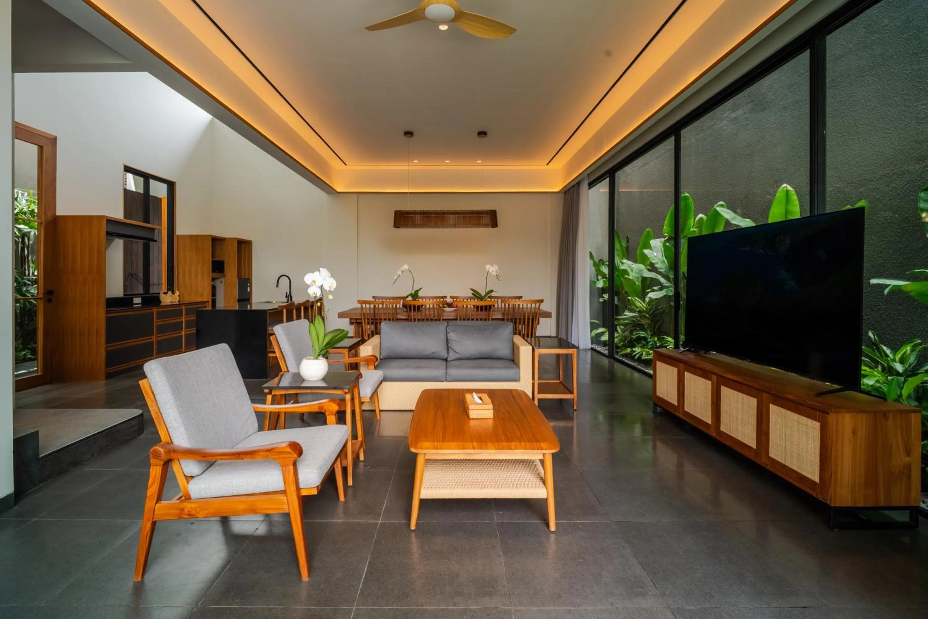 Living room in The Line Canggu