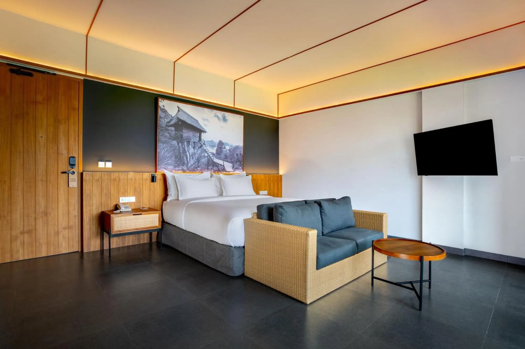 Bedroom, Bed in The Line Canggu