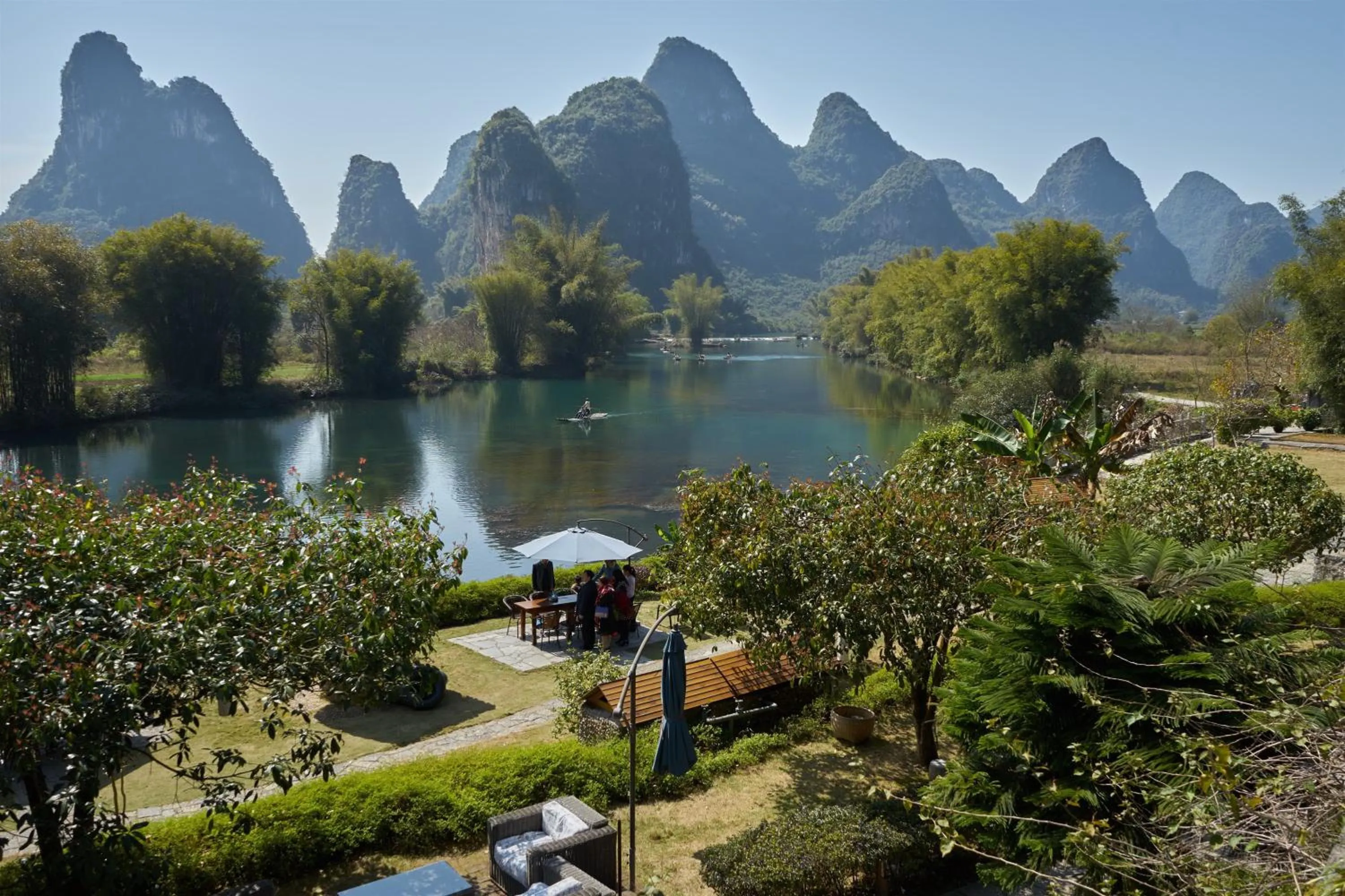 Mountain view in Yangshuo Mountain Retreat