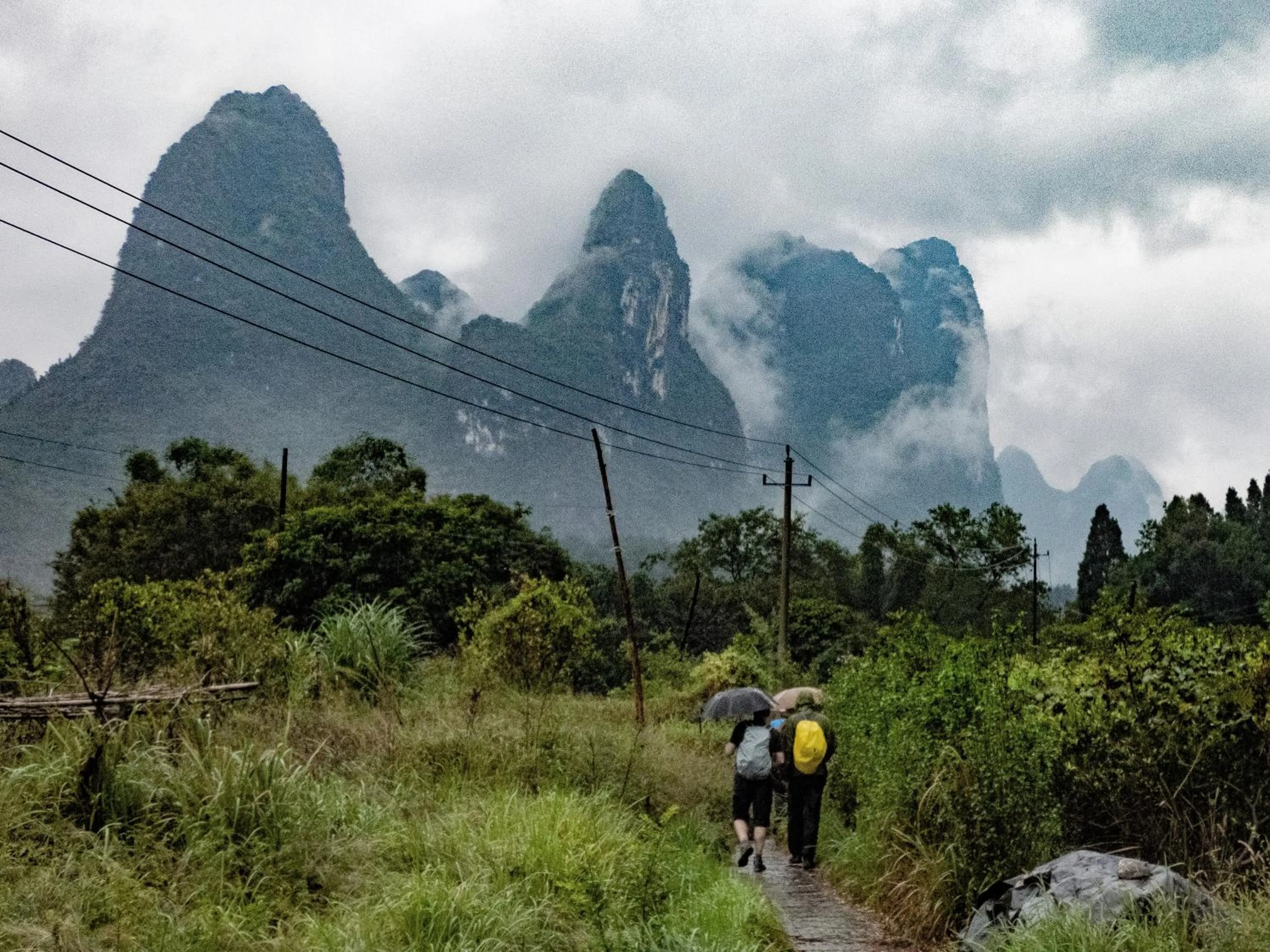 Hiking in Yangshuo Mountain Retreat