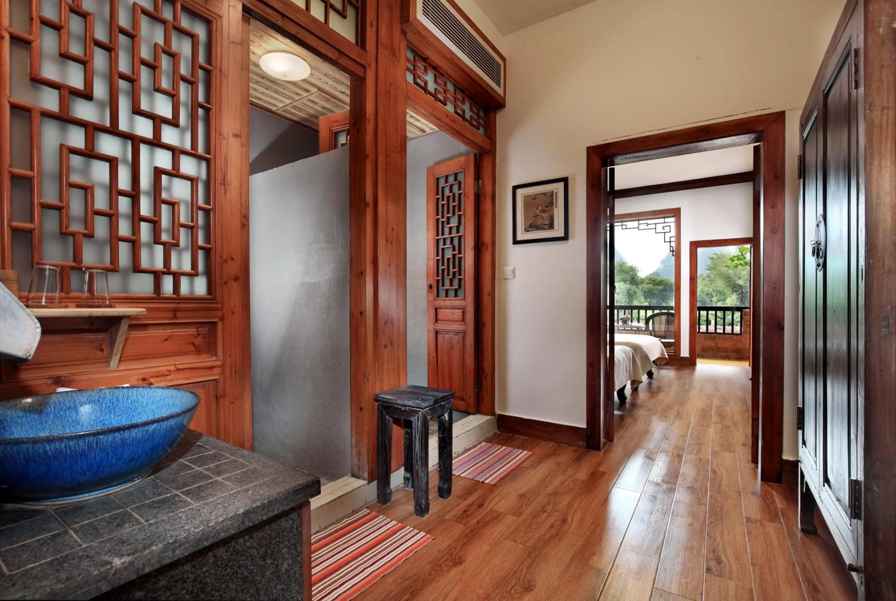 Toilet in Yangshuo Mountain Retreat