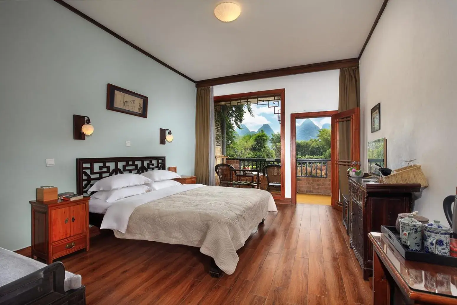 Superior Queen Room in Yangshuo Mountain Retreat Superior Queen Room in Yangshuo Mountain Retreat