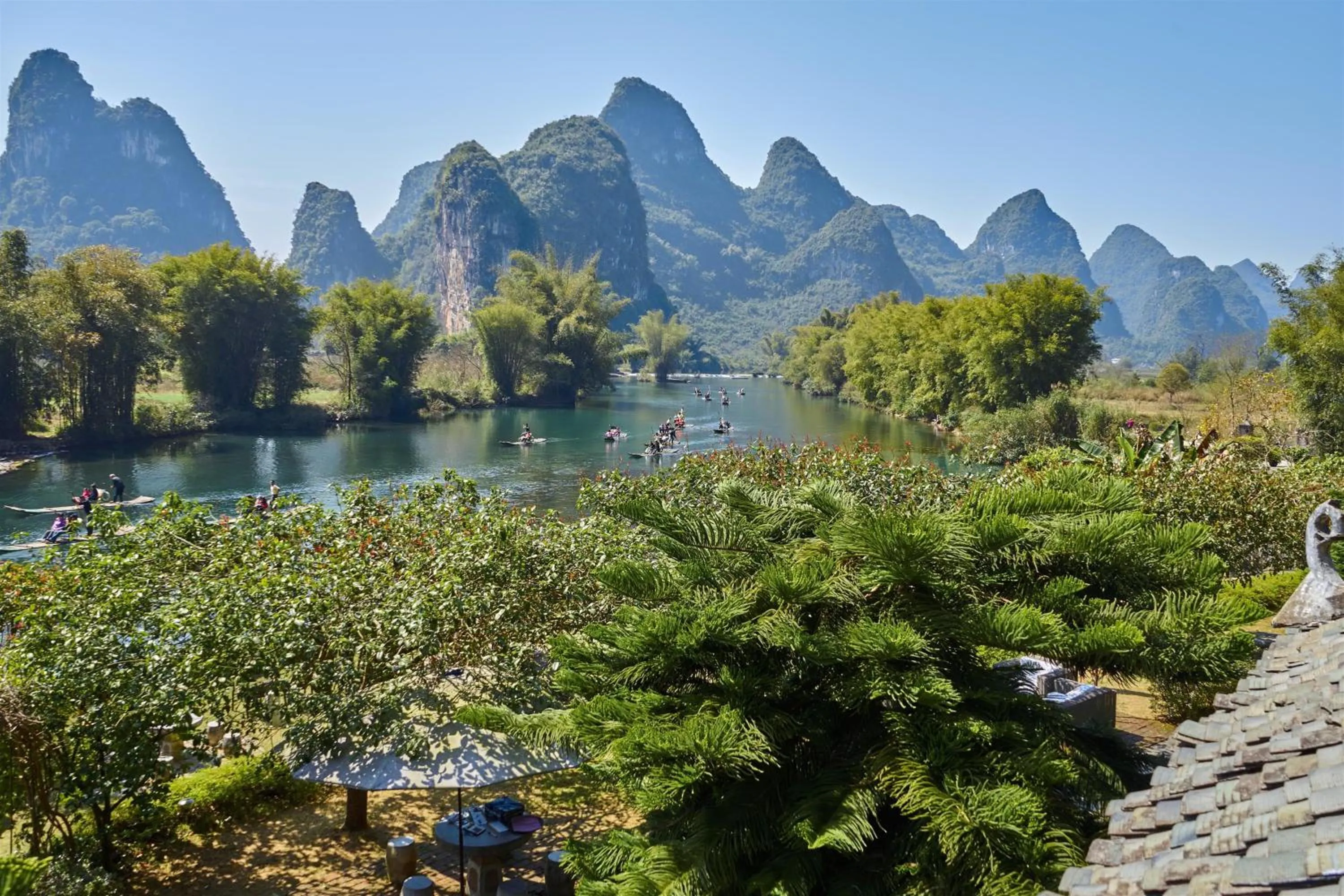 View (from property/room) in Yangshuo Mountain Retreat
