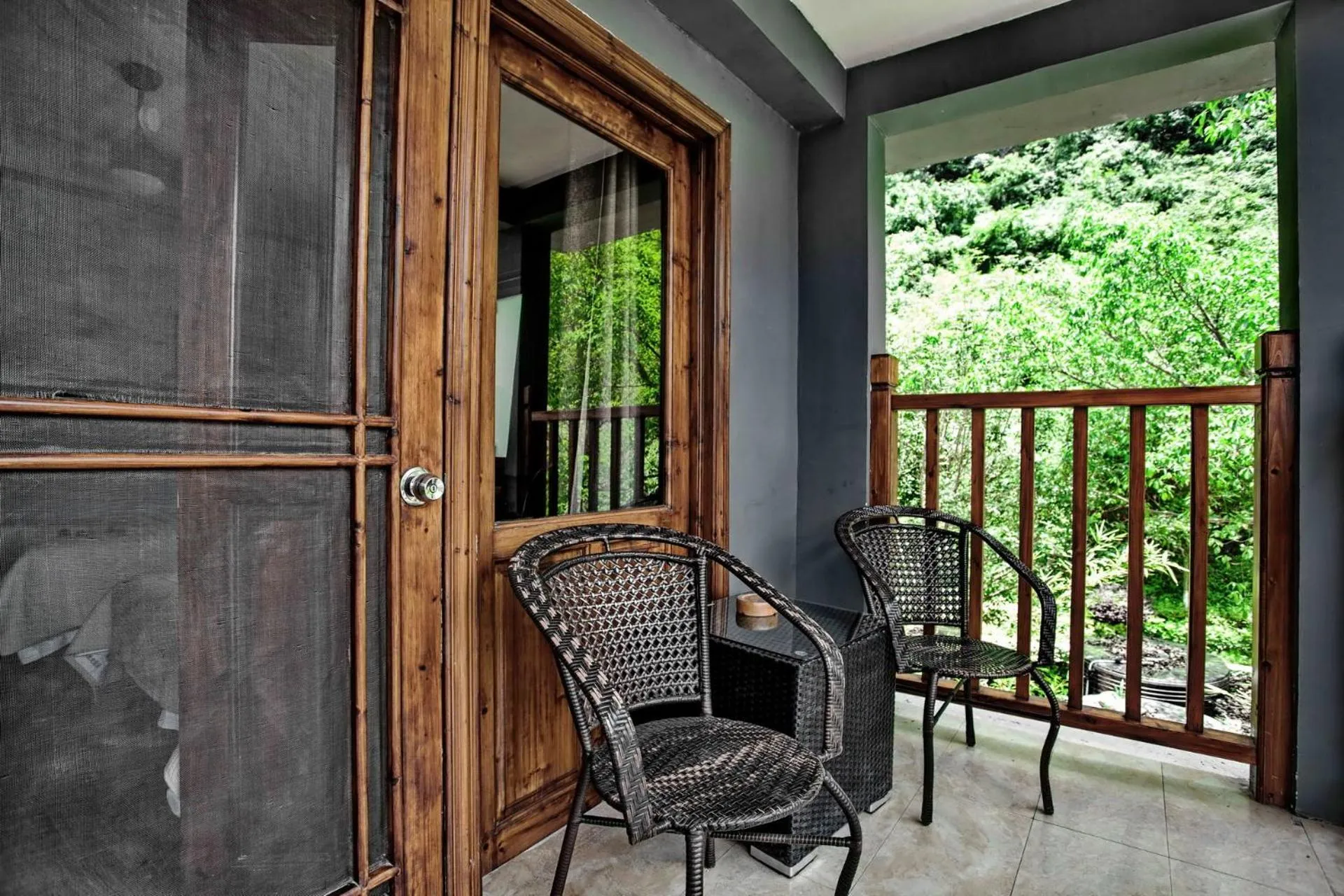 Balcony/Terrace in Yangshuo Mountain Retreat