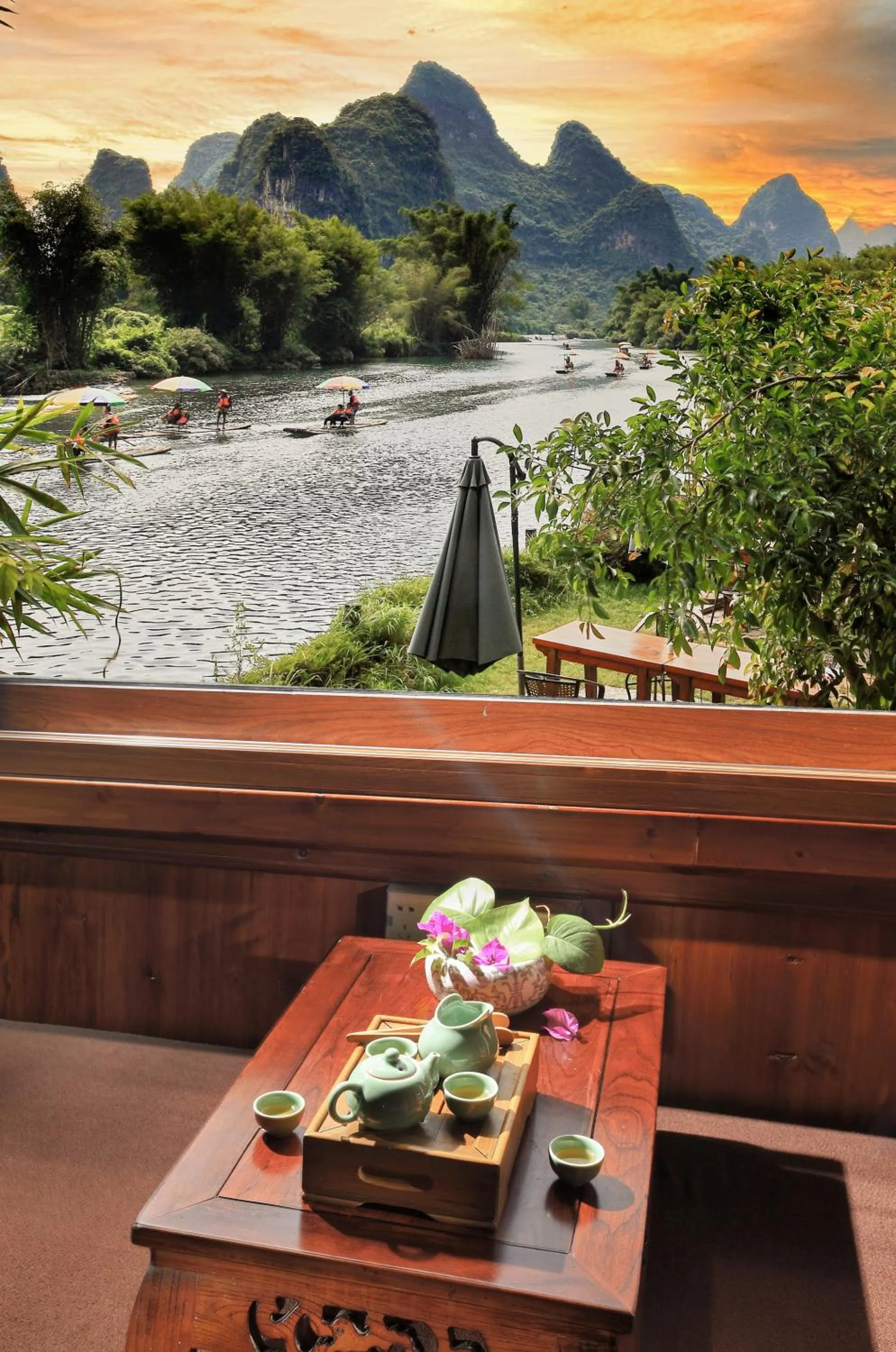 View (from property/room) in Yangshuo Mountain Retreat
