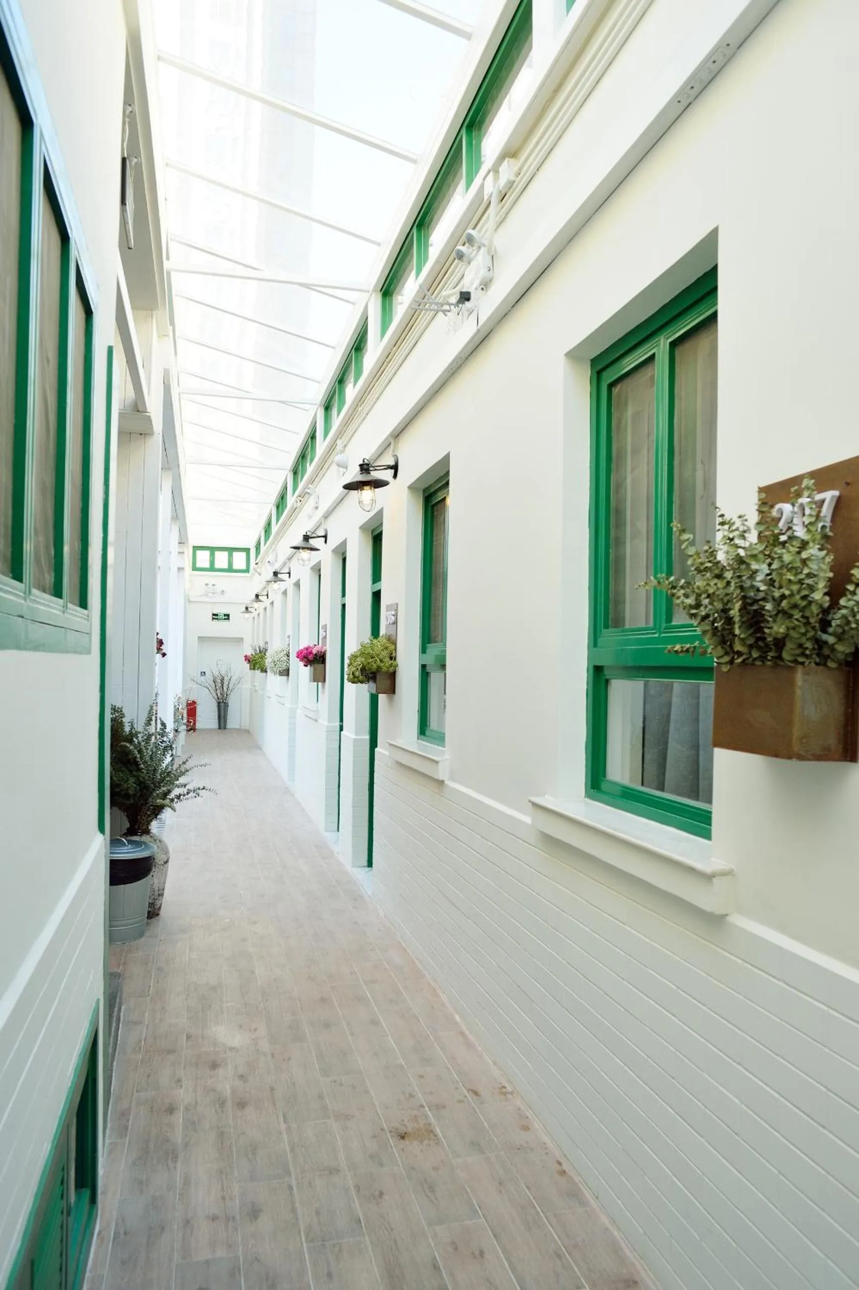 Facade/entrance in Peking Station Hostel