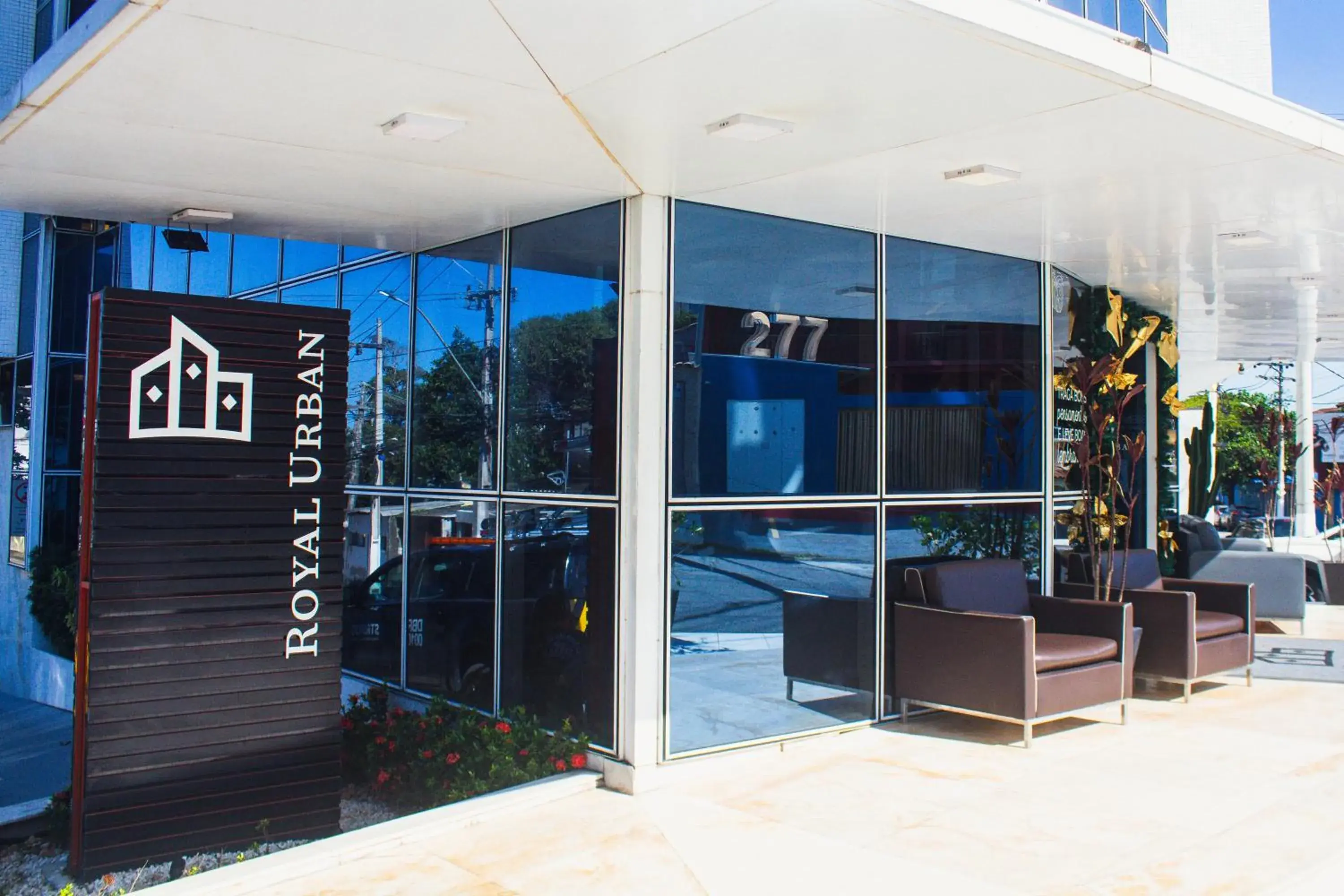 Property building in Royal Urban Macaé Hotel Property building in Royal Urban Macaé Hotel