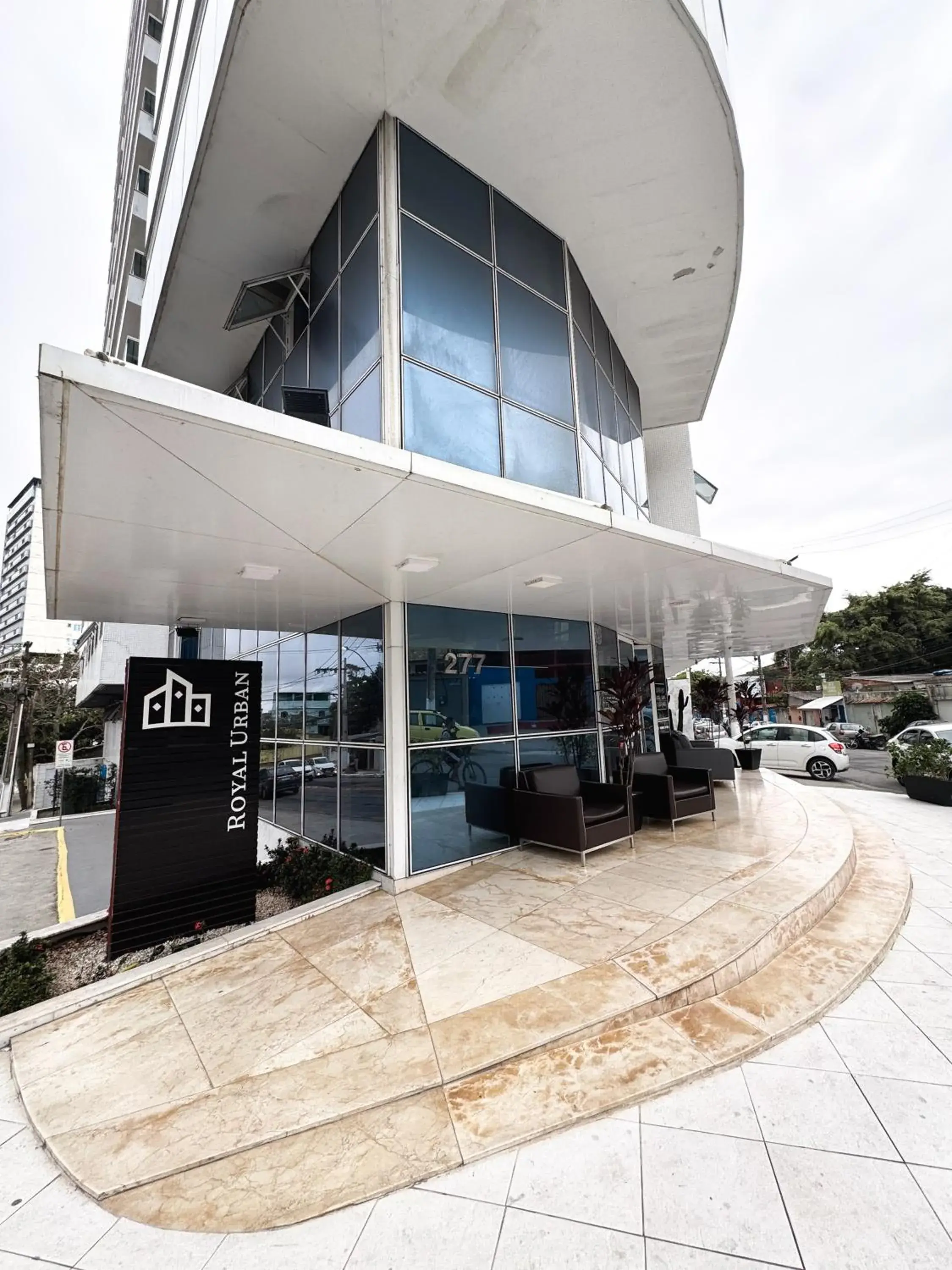 Property building in Royal Urban Macaé Hotel Property building in Royal Urban Macaé Hotel