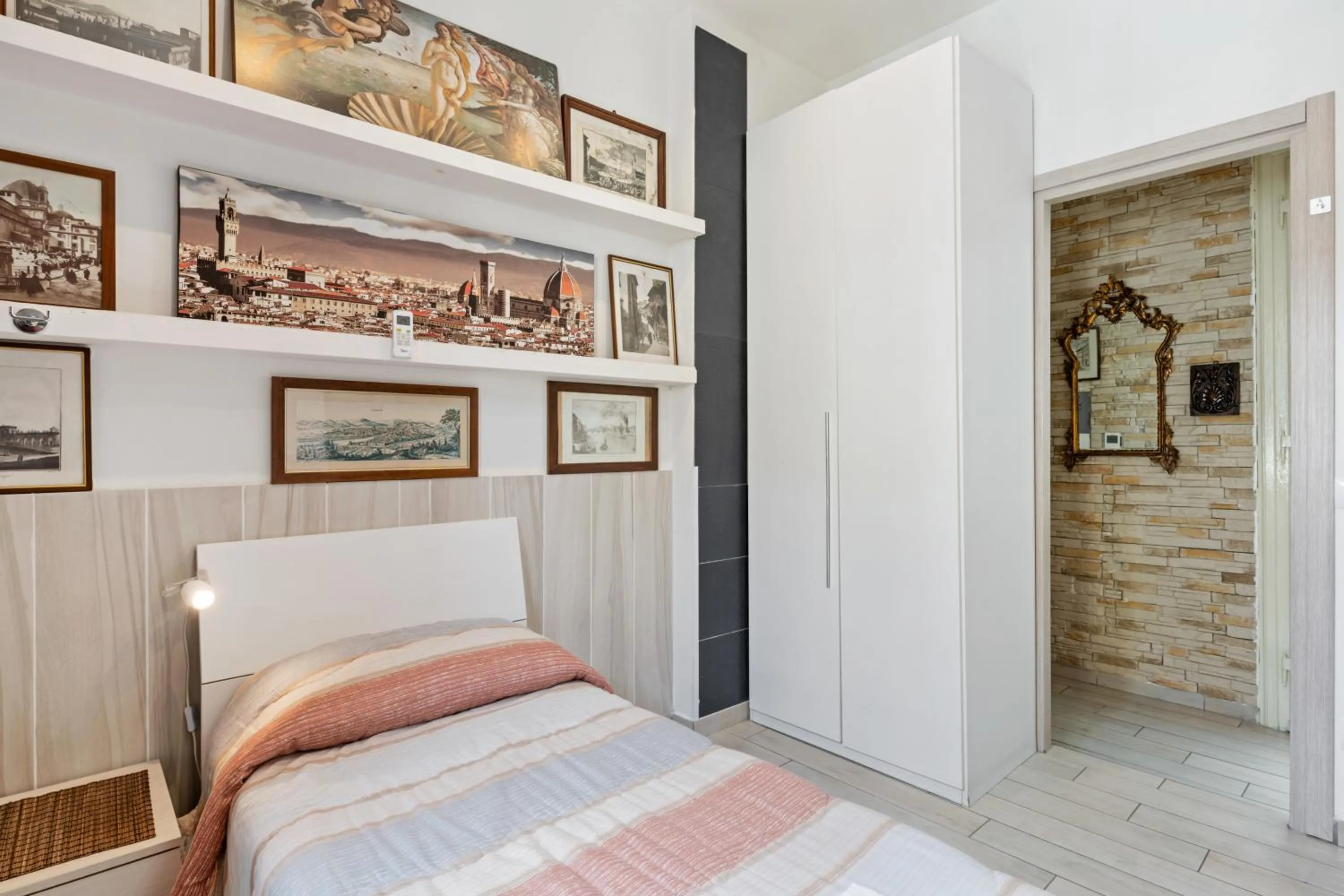 Bedroom, Bed in Guest House Biffi Simone