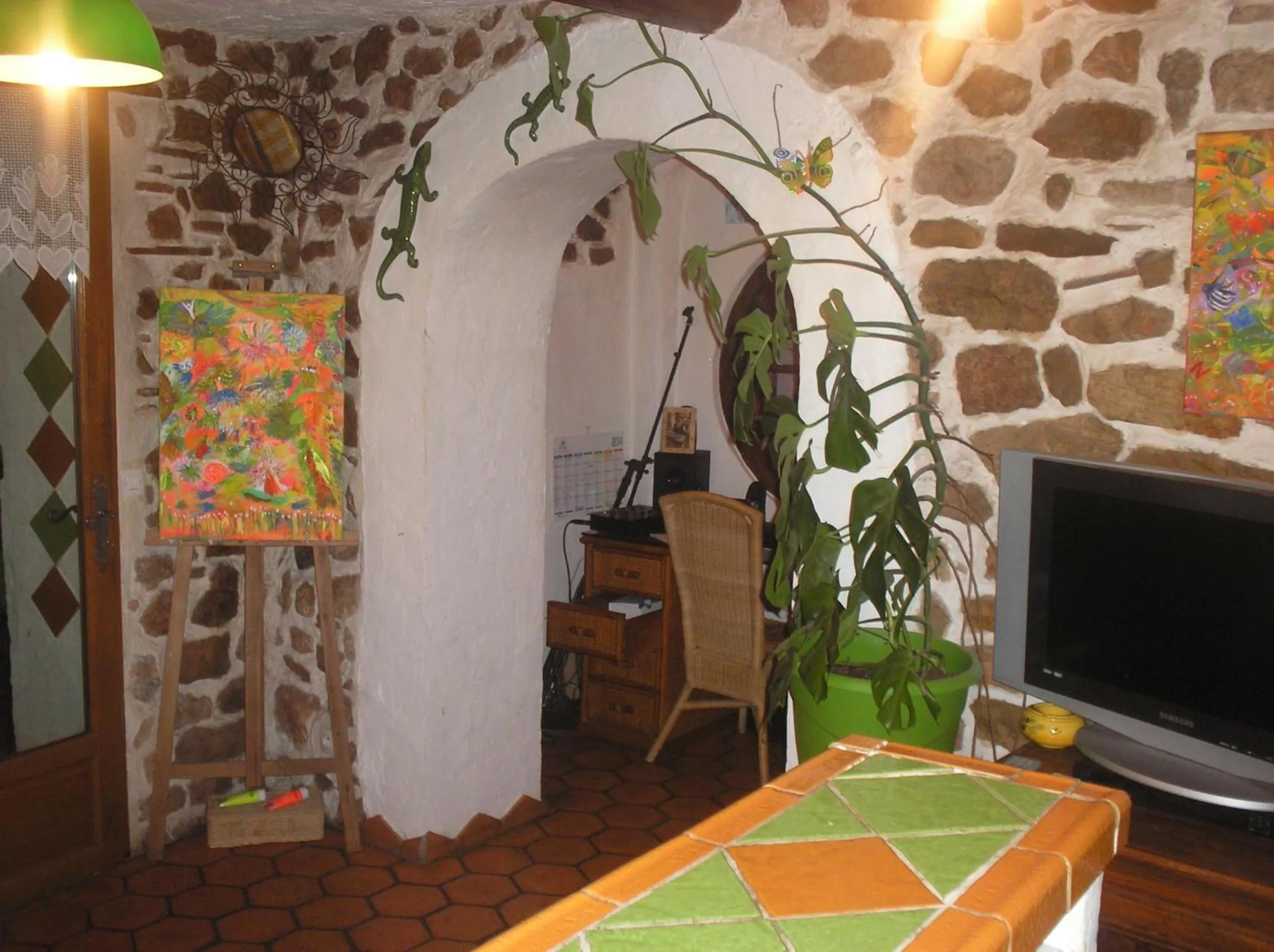 Decorative detail in La Maison Du Bonheur