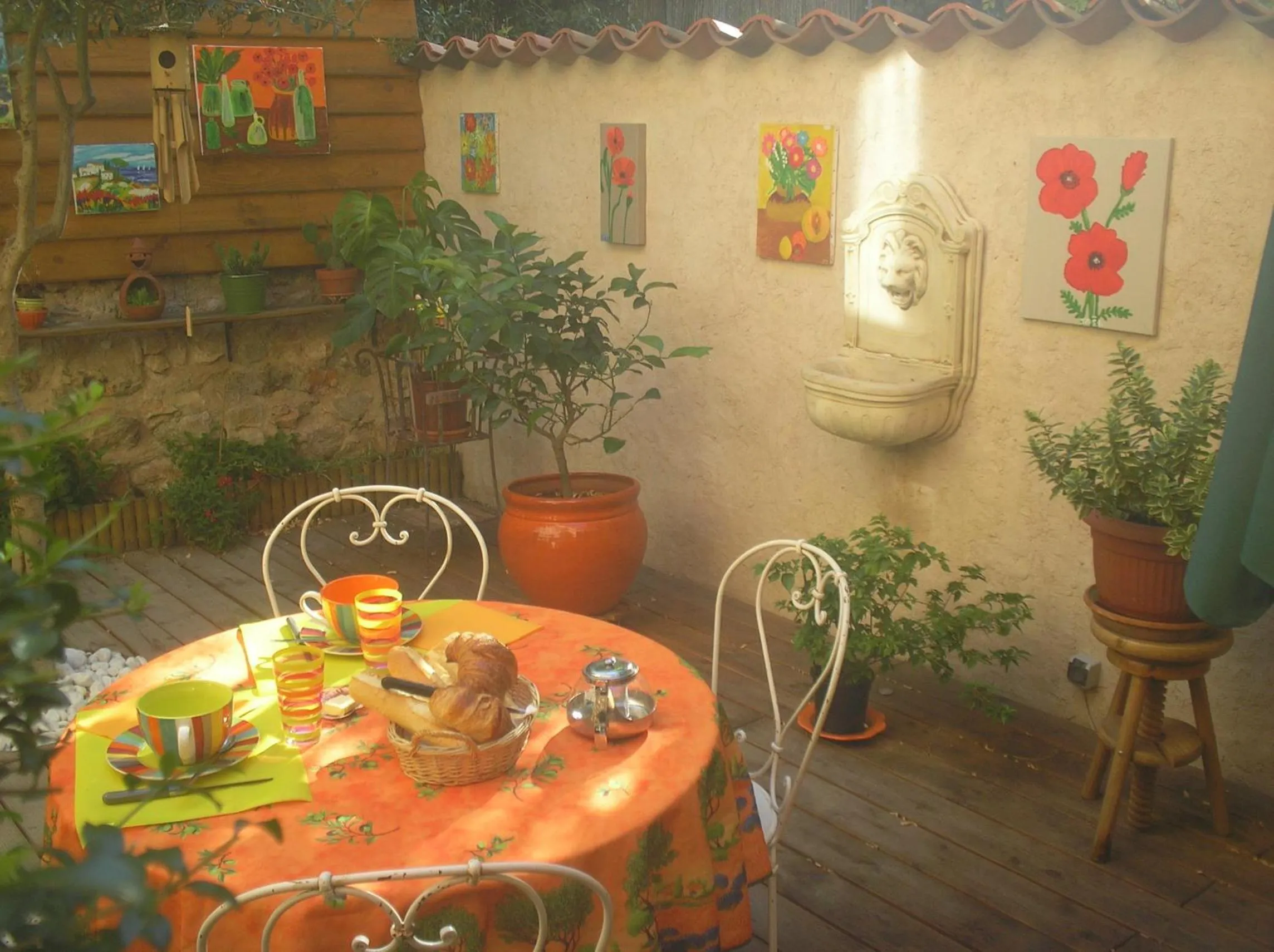 Balcony/Terrace in La Maison Du Bonheur