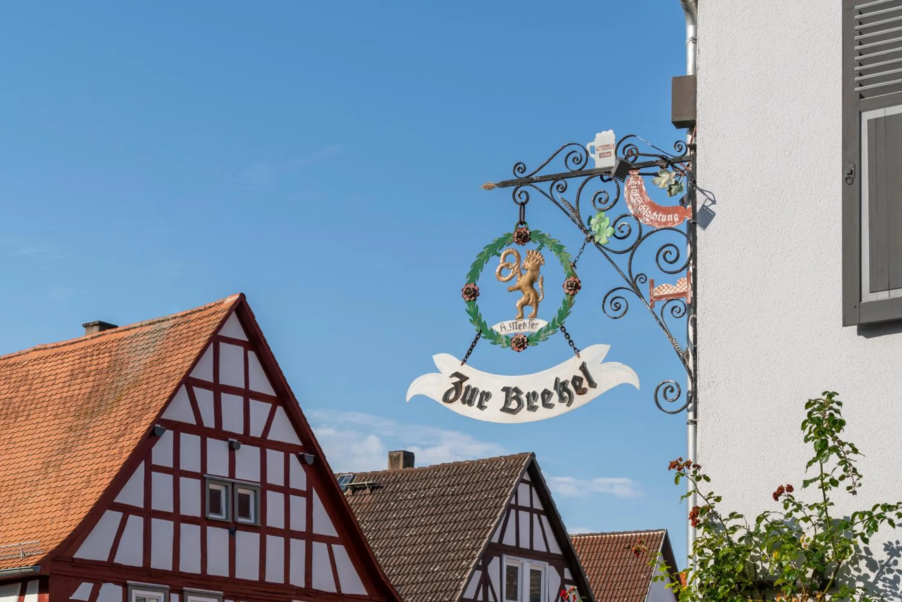 Property building in Landhotel Zur Bretzel