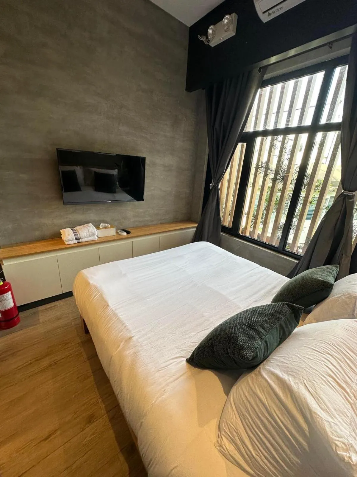 Bed in Caldwell Boutique Hotel