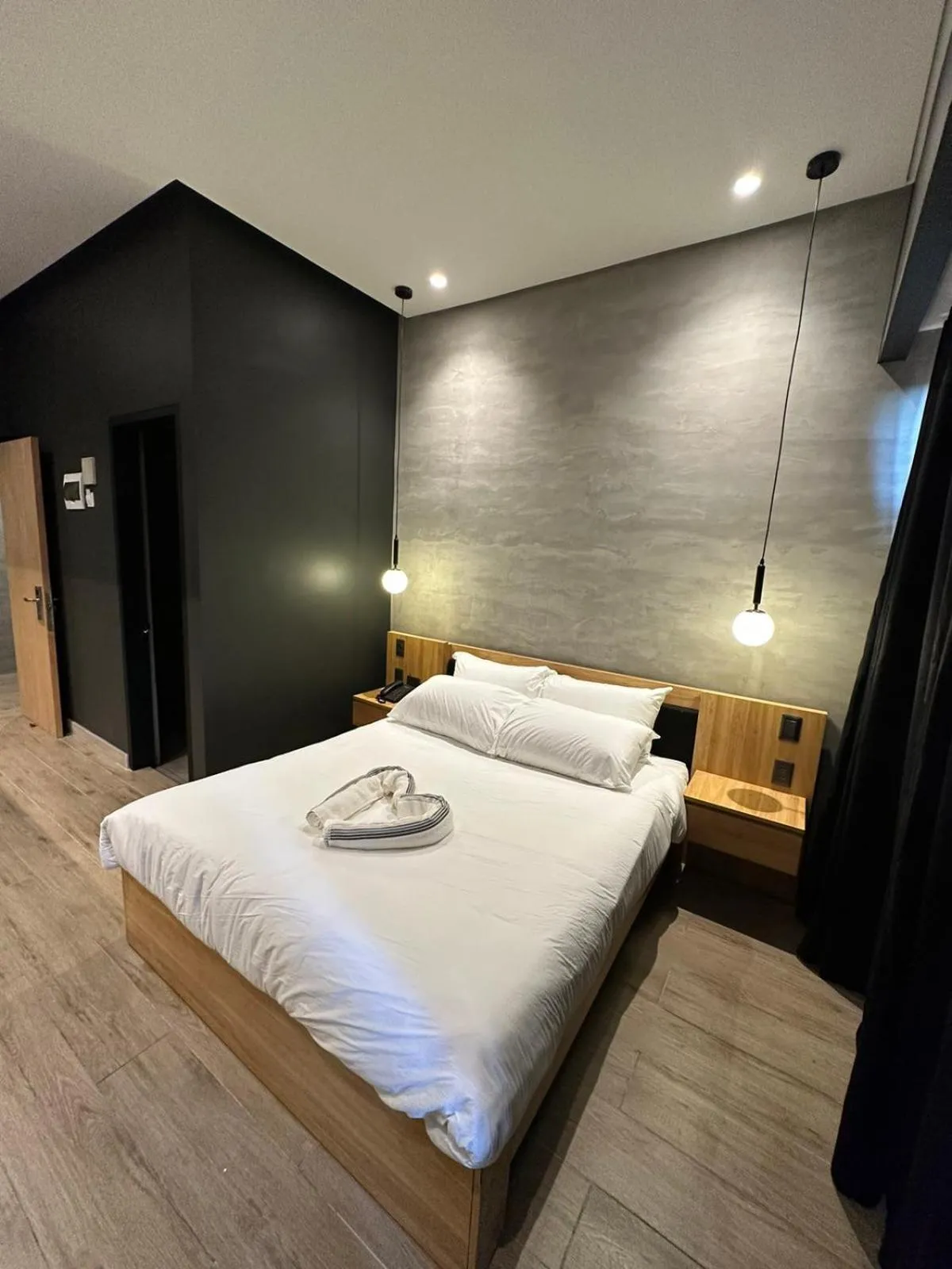 Bed in Caldwell Boutique Hotel