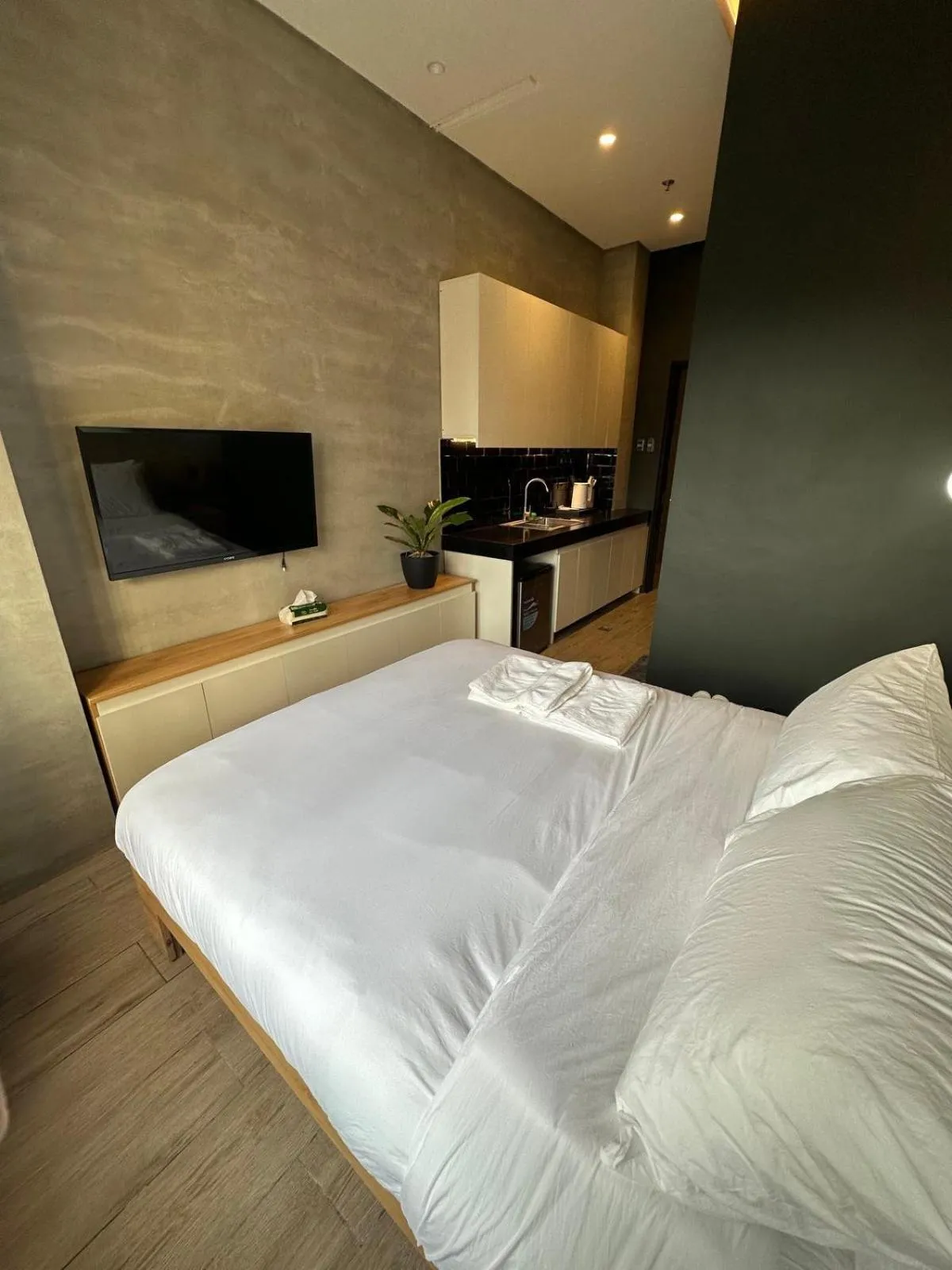 Bed in Caldwell Boutique Hotel