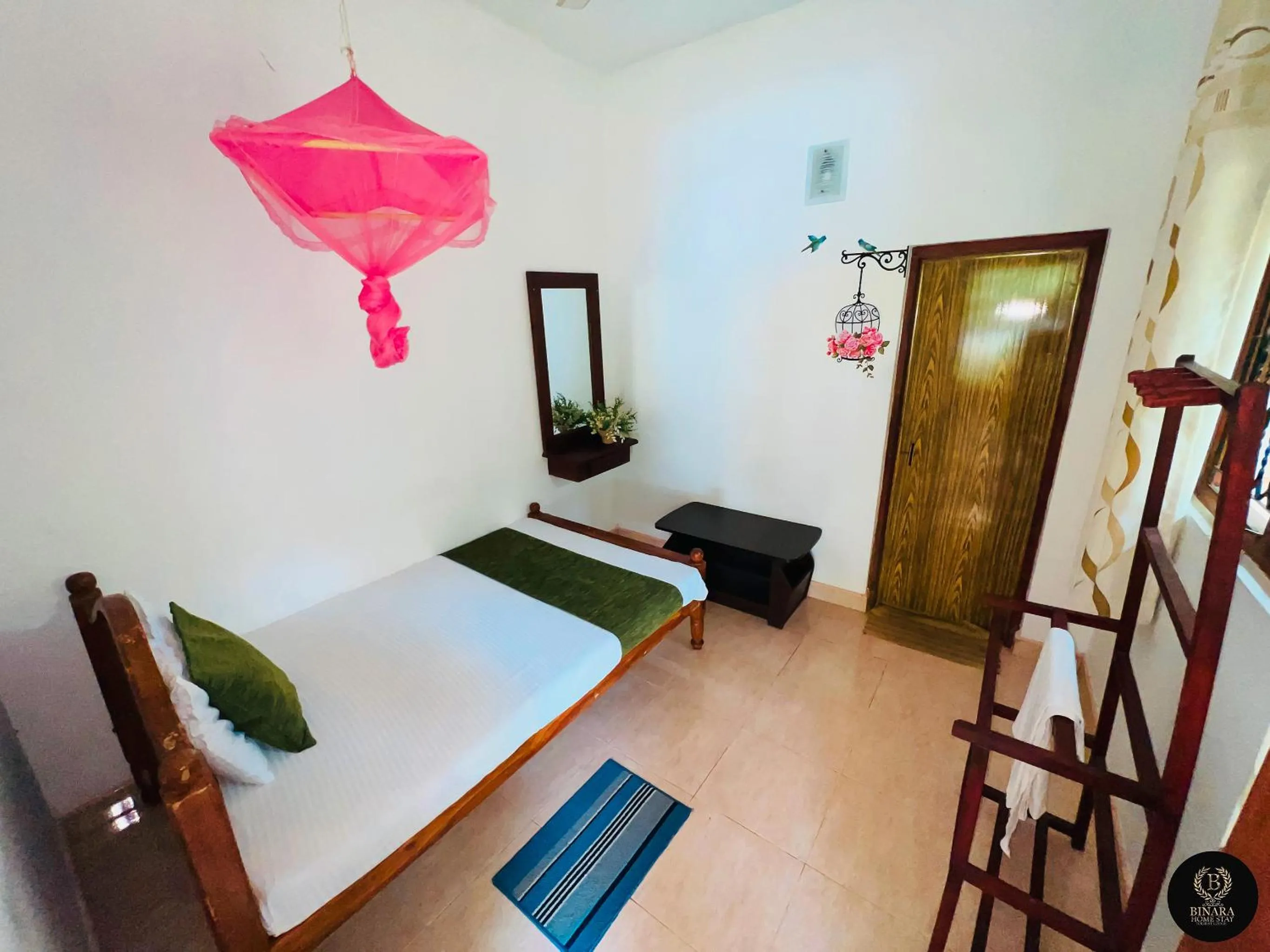 Bed in Binara Home Stay