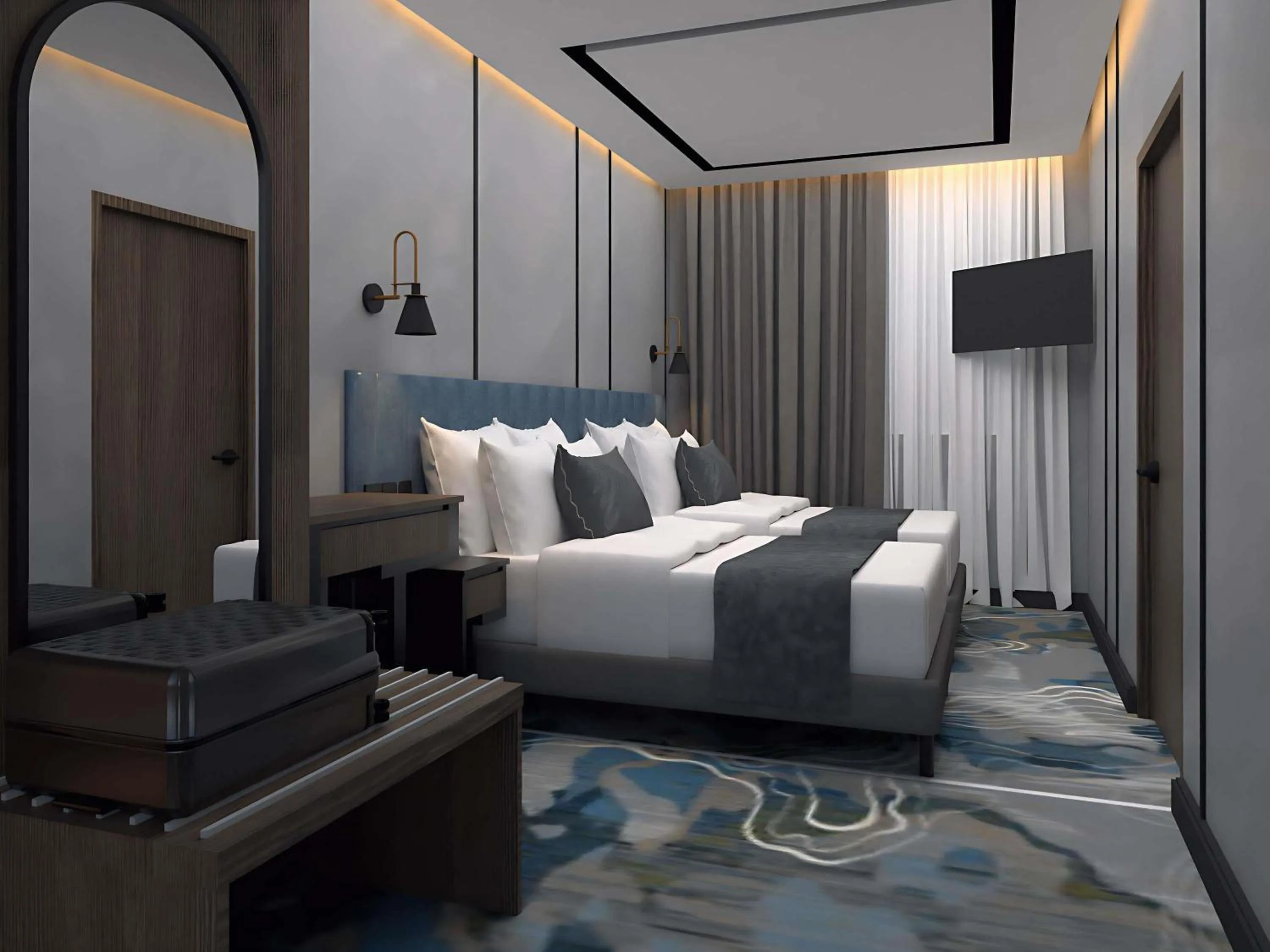 Bedroom in Ibis Budget Jakarta Daan Mogot