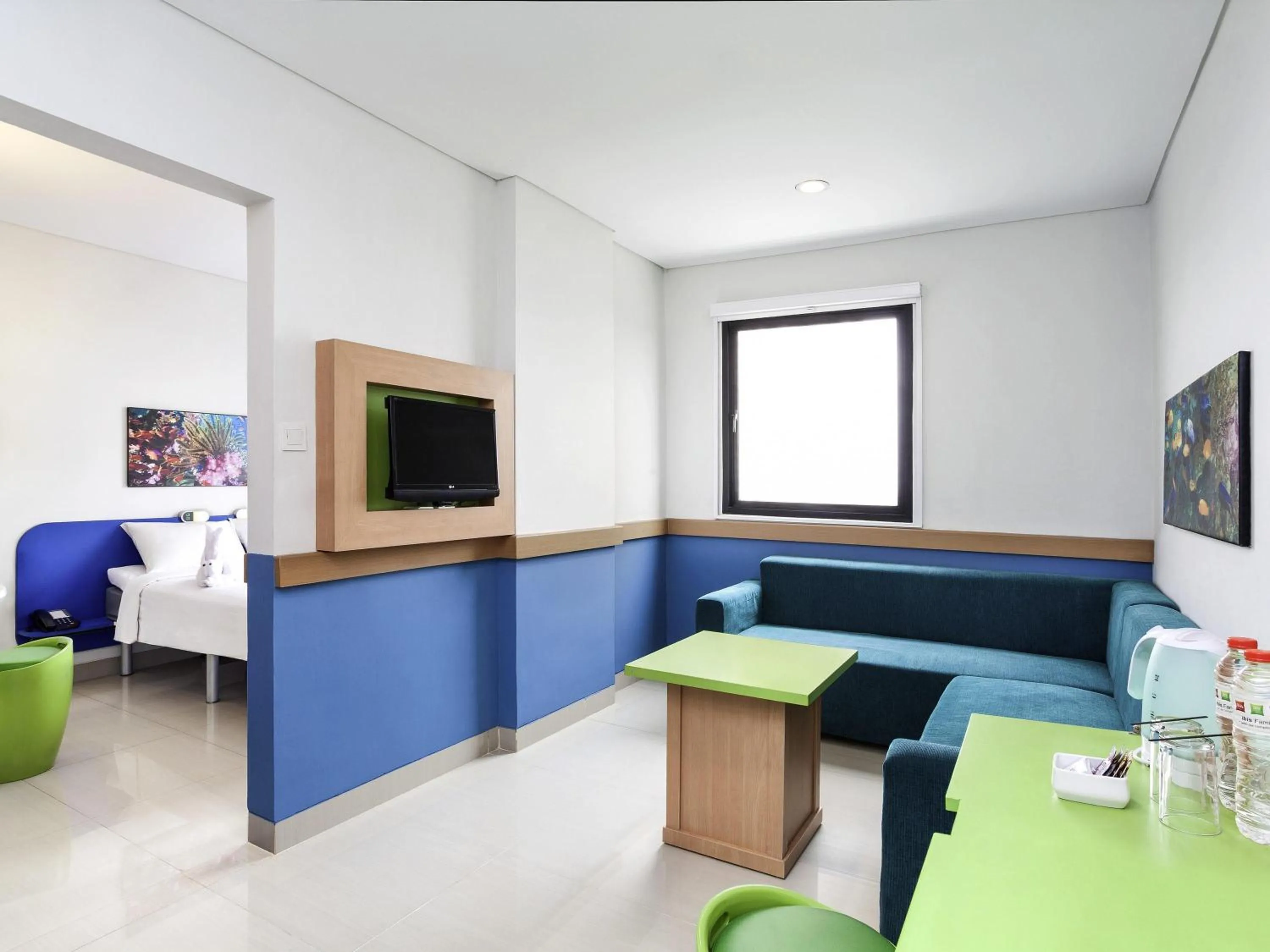 Bedroom in Ibis Budget Jakarta Daan Mogot