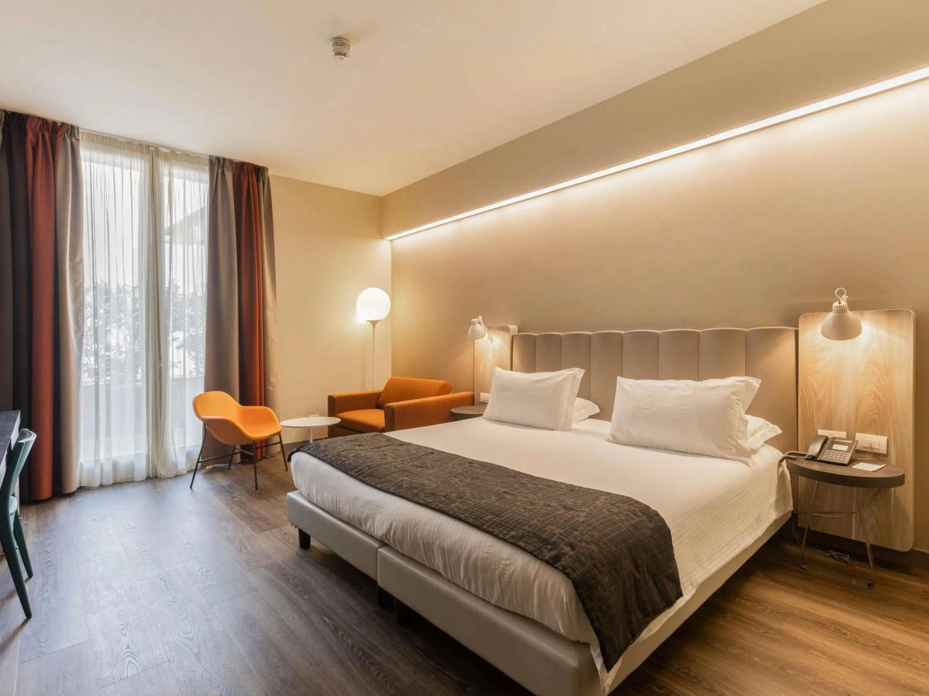 Bedroom, Bed in Mercure Firenze Centro