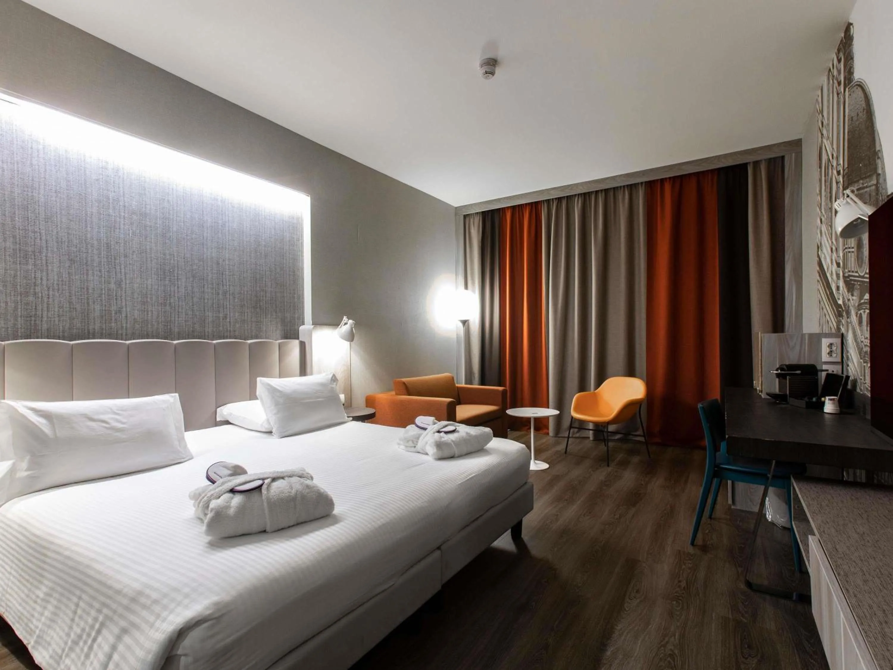 Bedroom, Bed in Mercure Firenze Centro