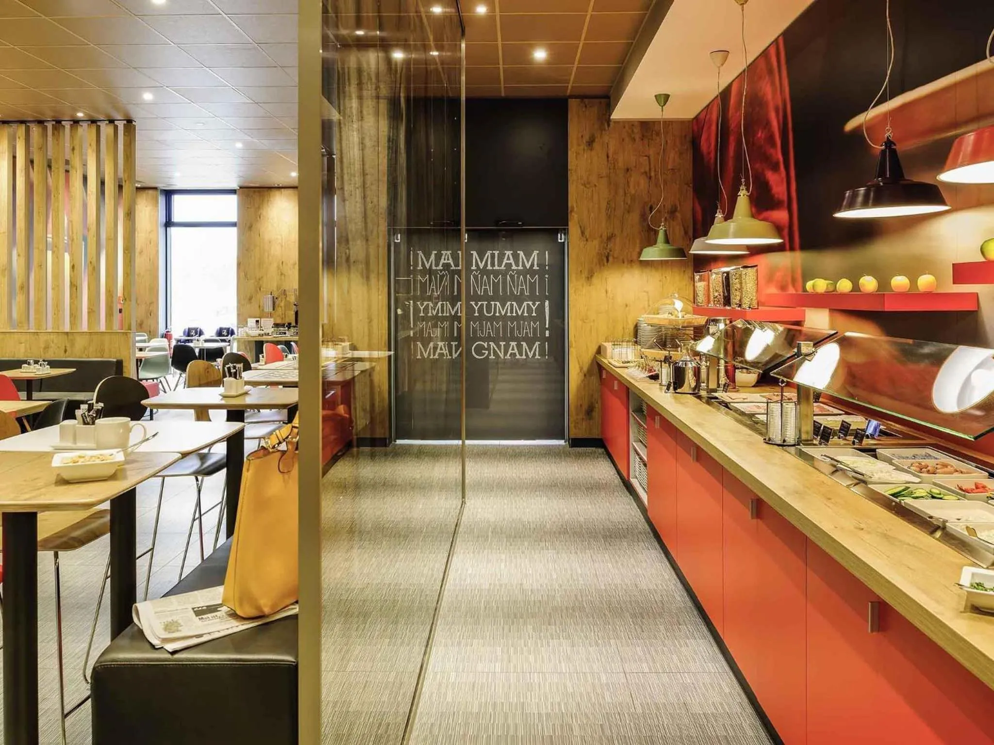 Breakfast in Ibis Berlin Hauptbahnhof