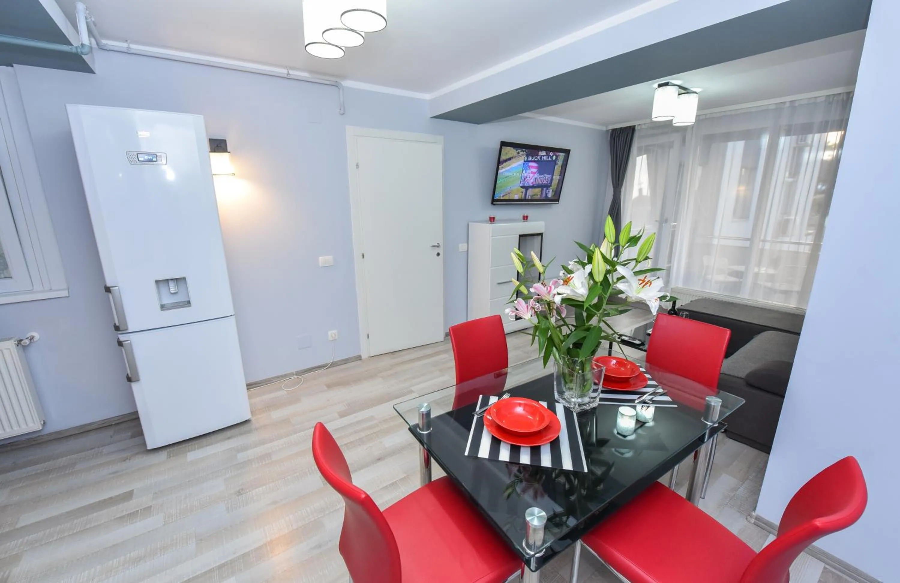 Two-Bedroom Apartment with Balcony in City Center Suite With Terrace