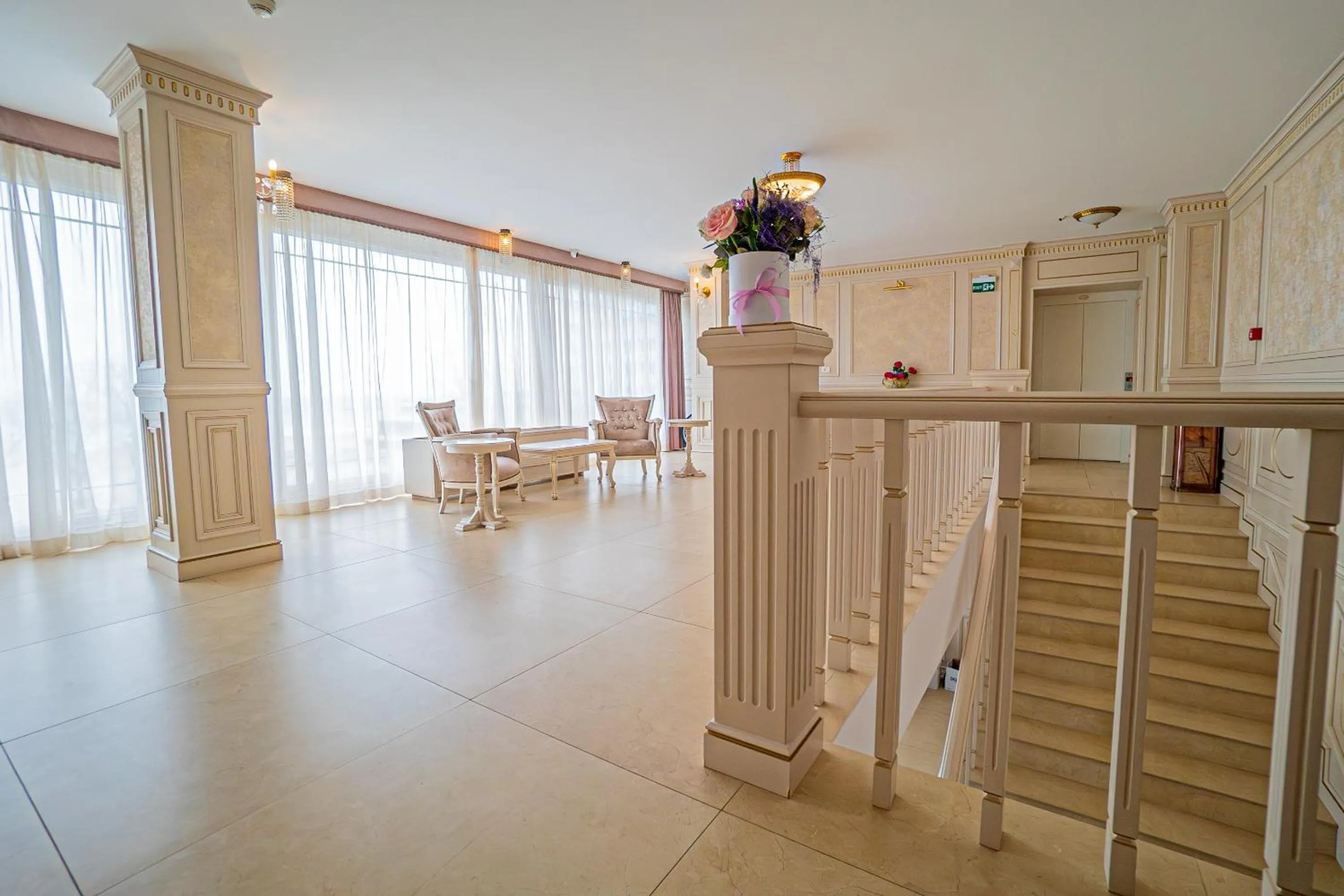 Seating area in Hotel Sulina International