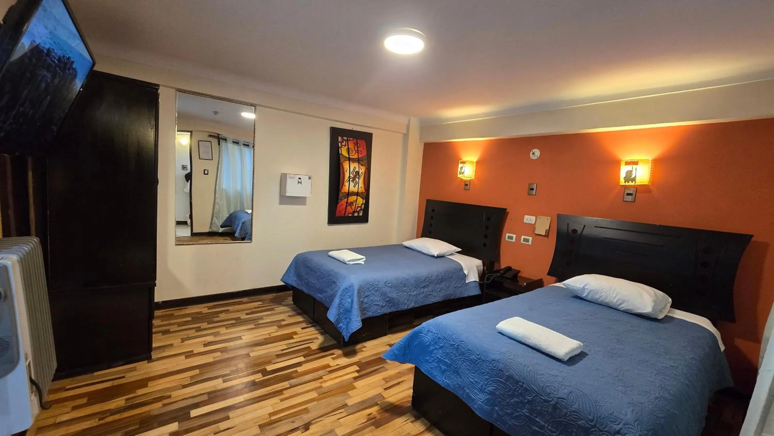 Bed in Hotel Cusco Museo