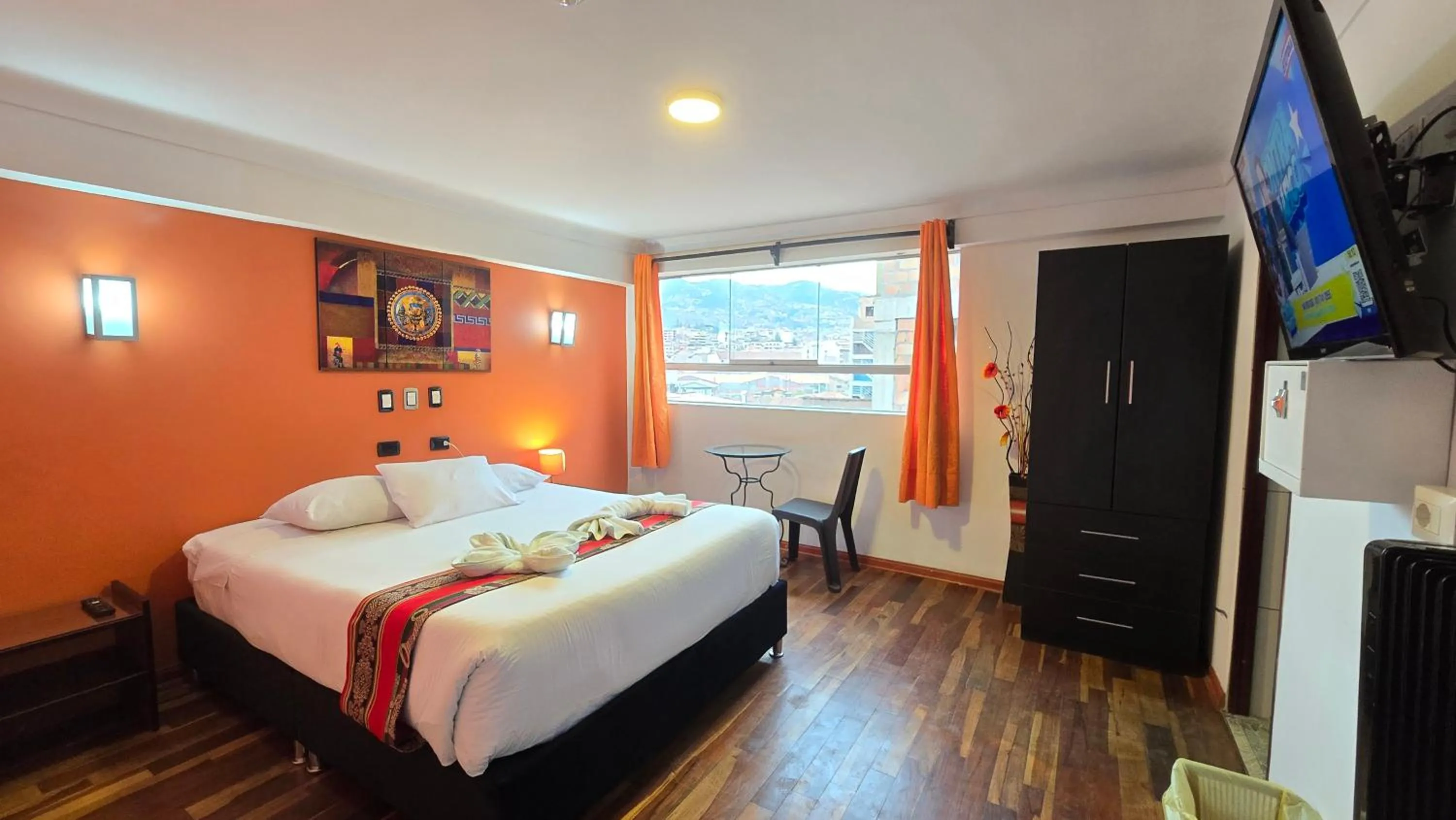 Bed in Hotel Cusco Museo