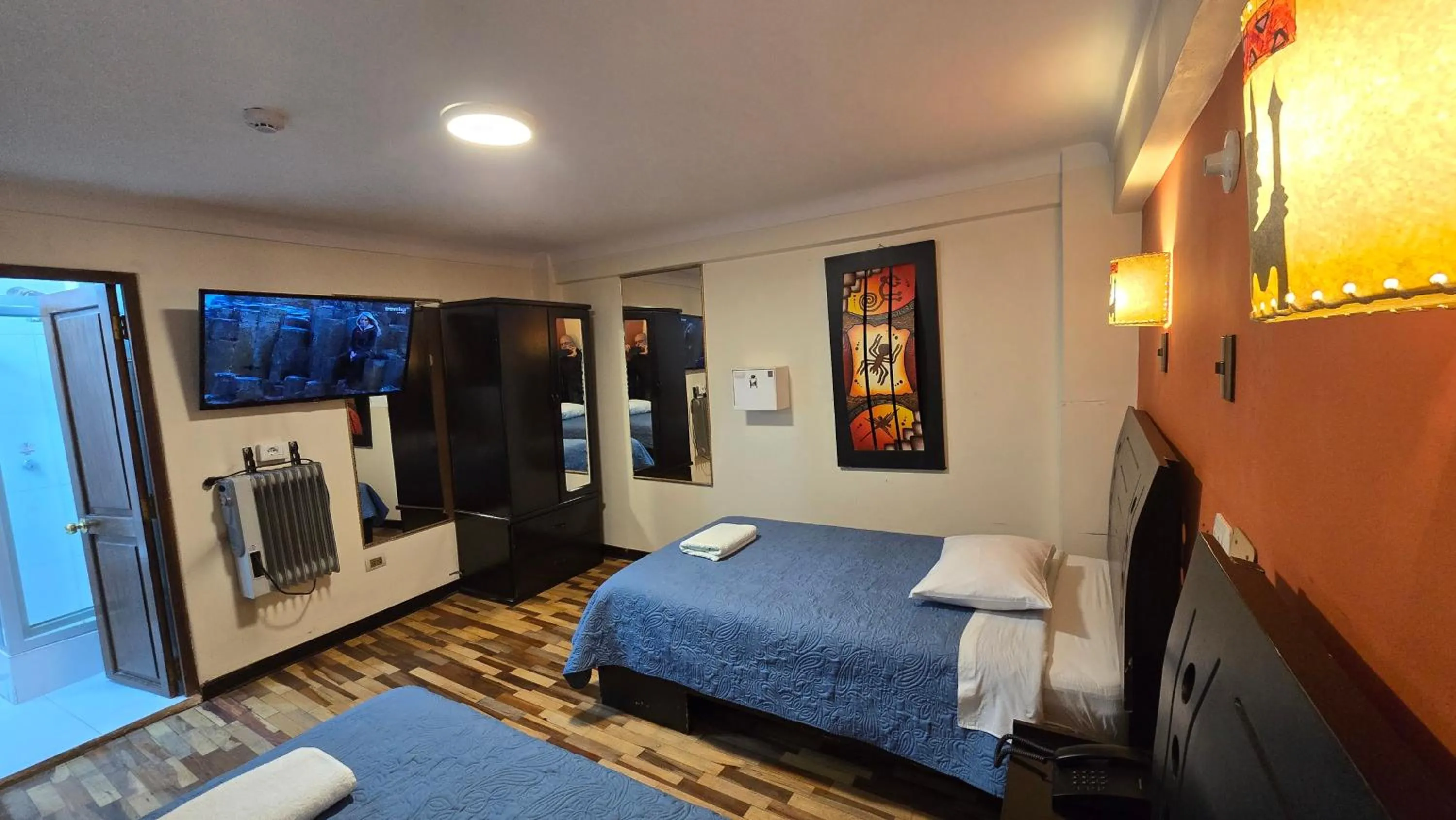 Bed in Hotel Cusco Museo