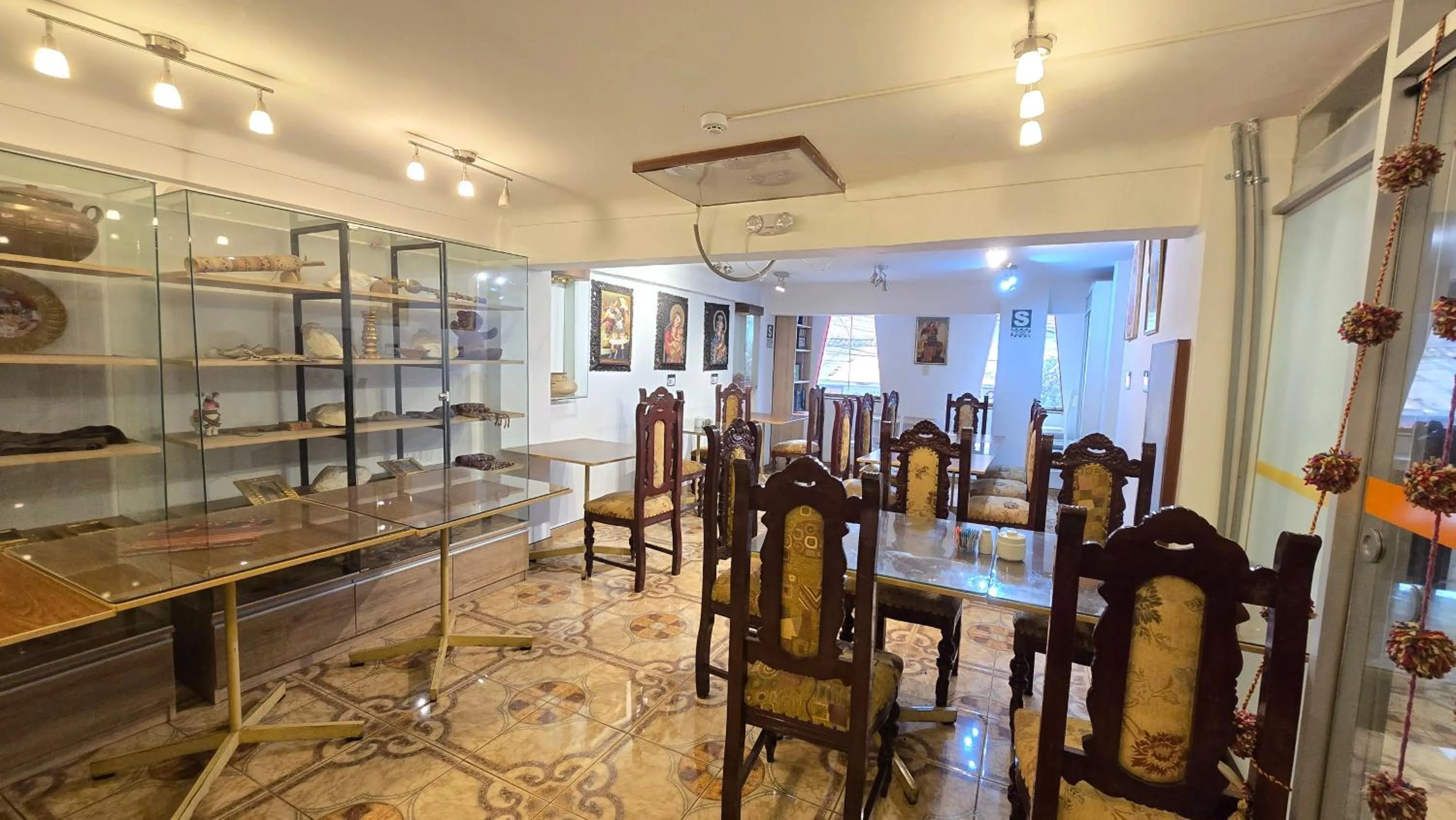 Dining area in Hotel Cusco Museo