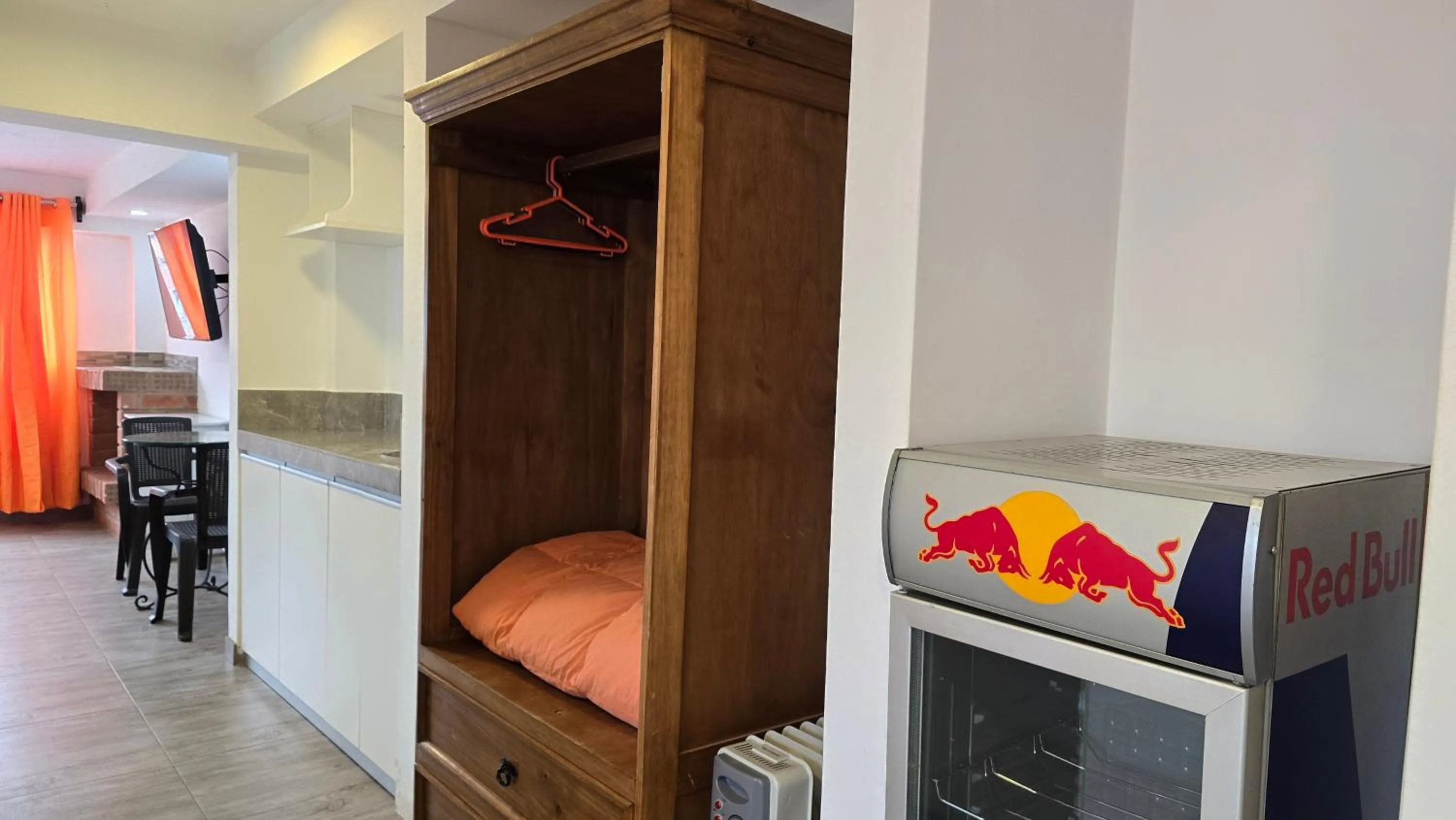 Kitchen or kitchenette, Bed in Hotel Cusco Museo