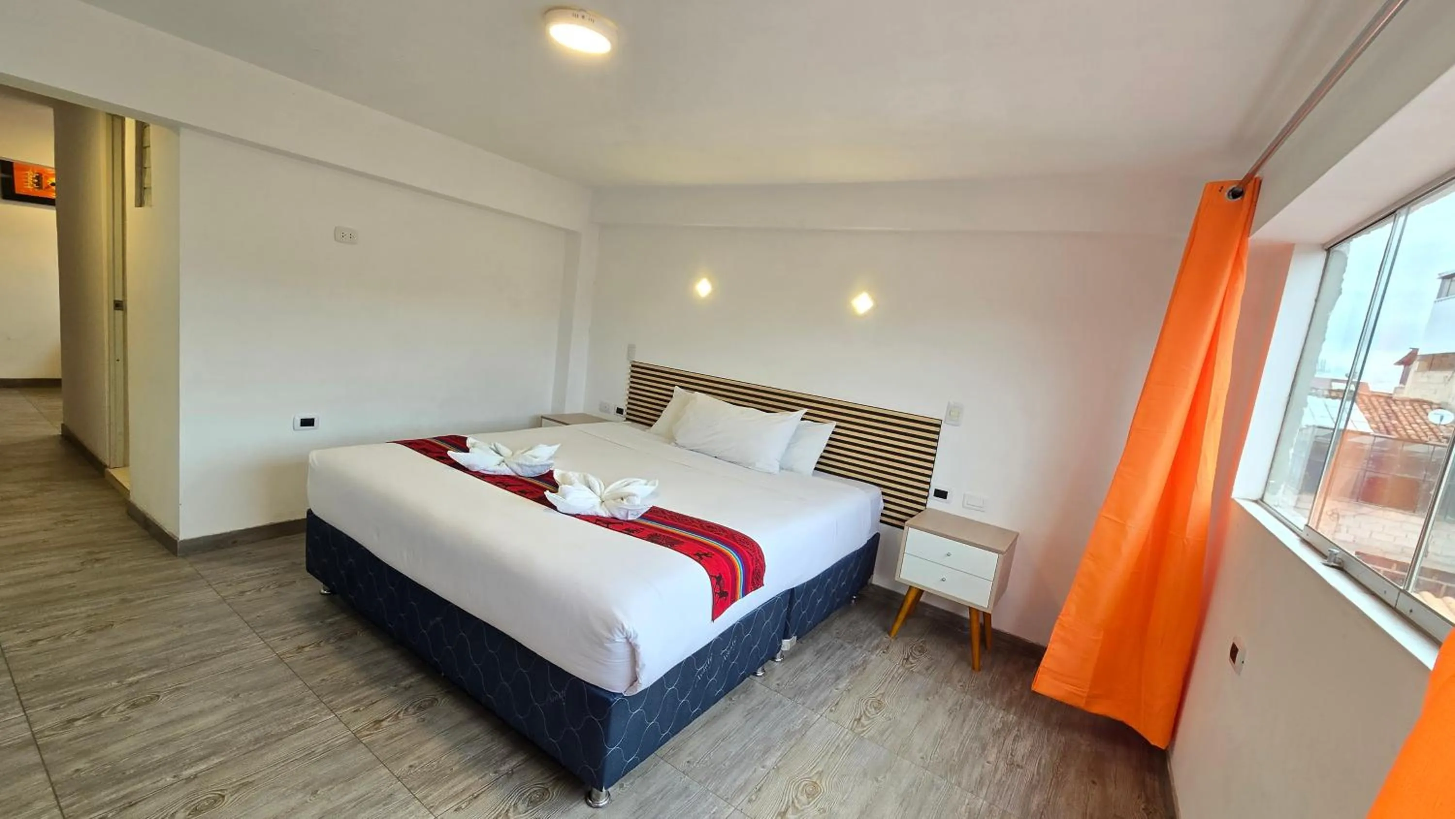 Bed in Hotel Cusco Museo