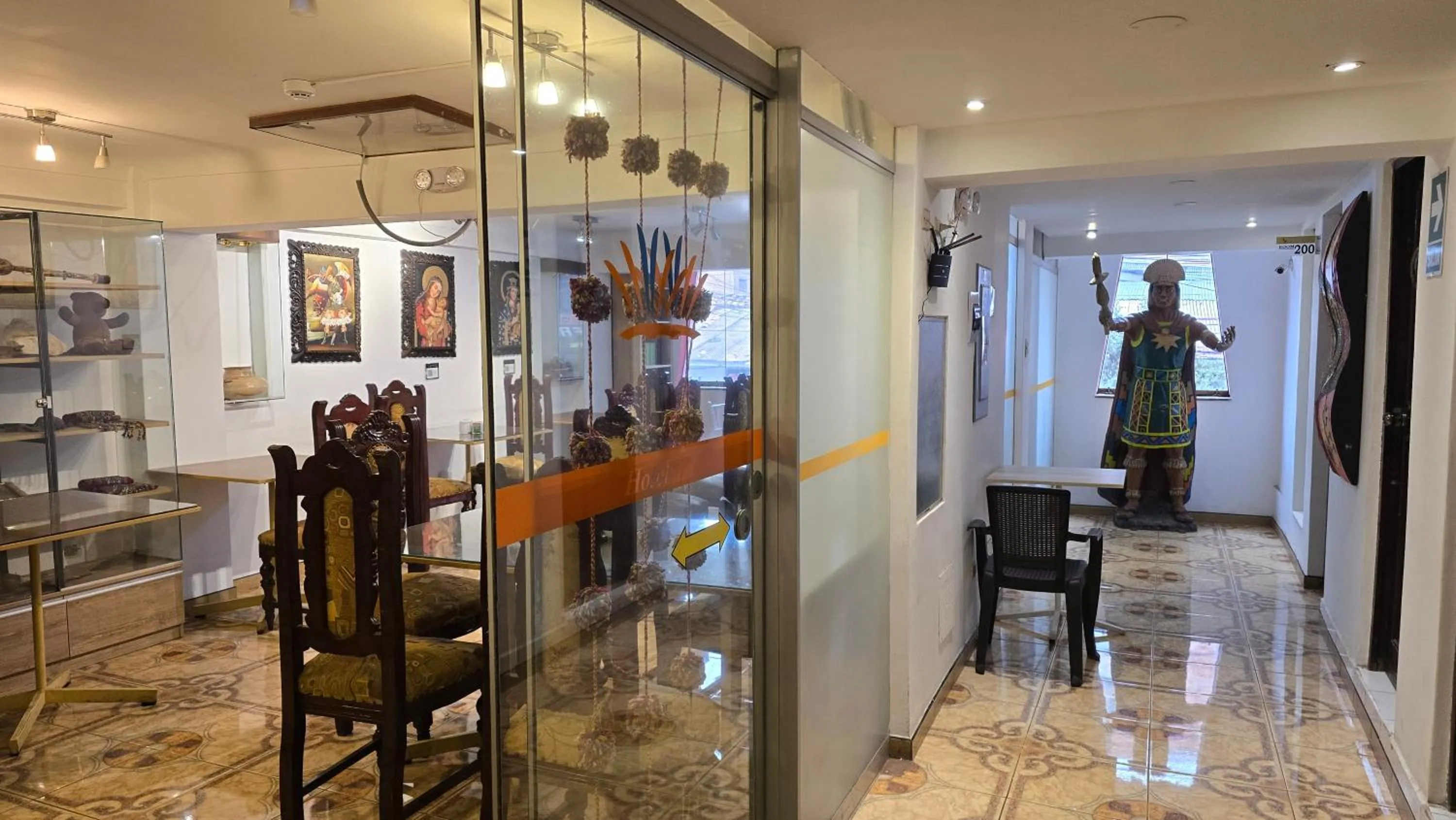 Dining area in Hotel Cusco Museo