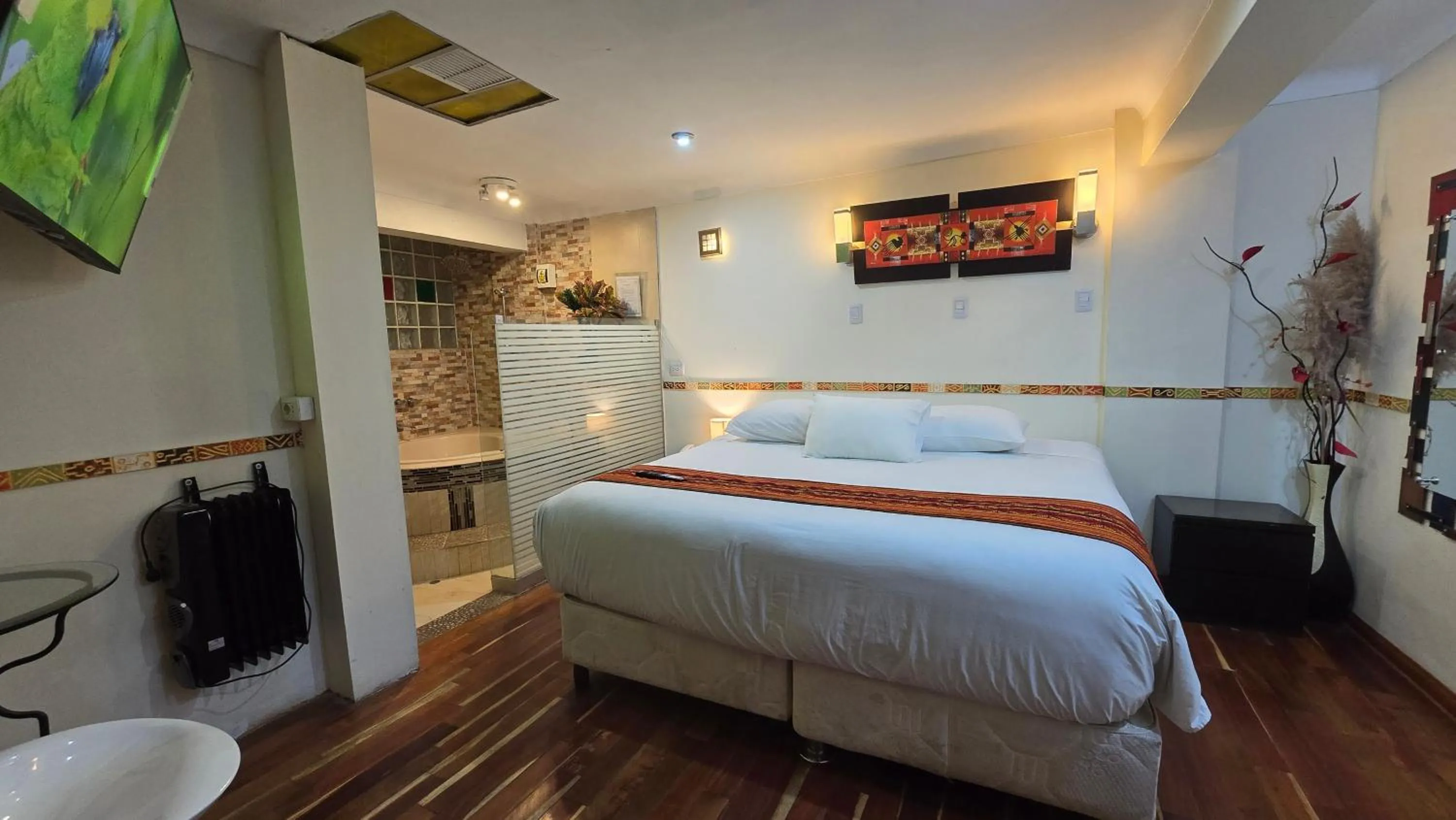 Bed in Hotel Cusco Museo
