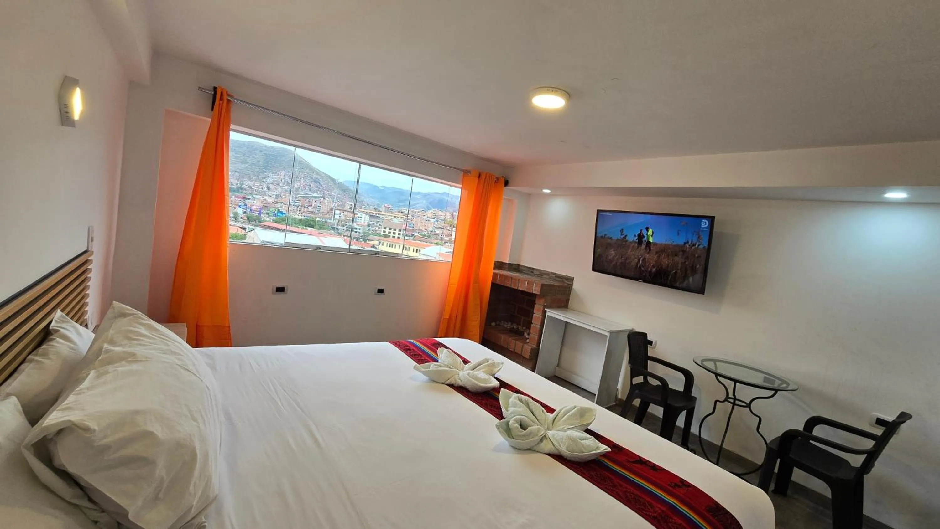 TV and multimedia, Bed in Hotel Cusco Museo