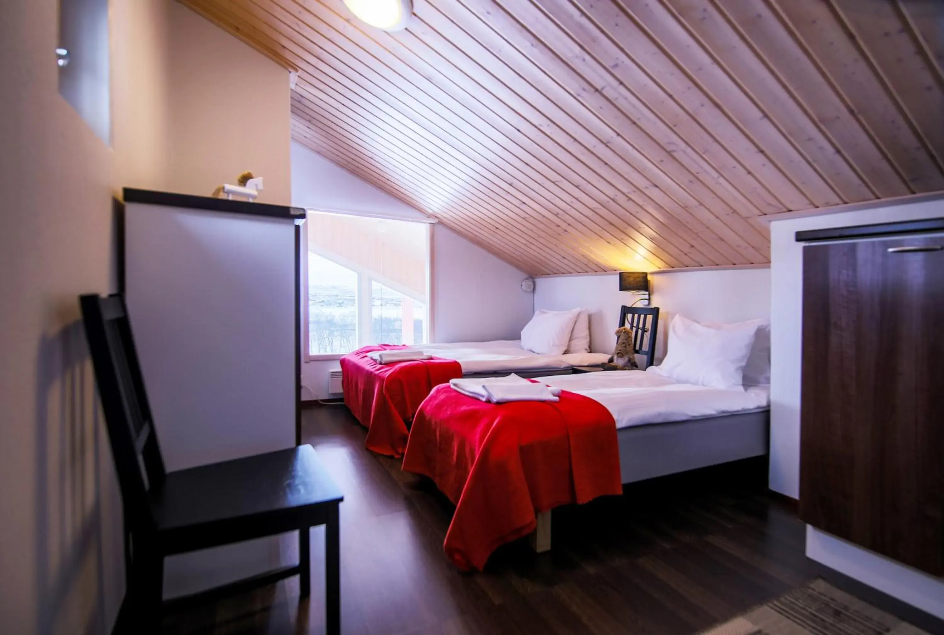 Bedroom, Bed in Santa's Hotel Rakka Bedroom, Bed in Santa's Hotel Rakka