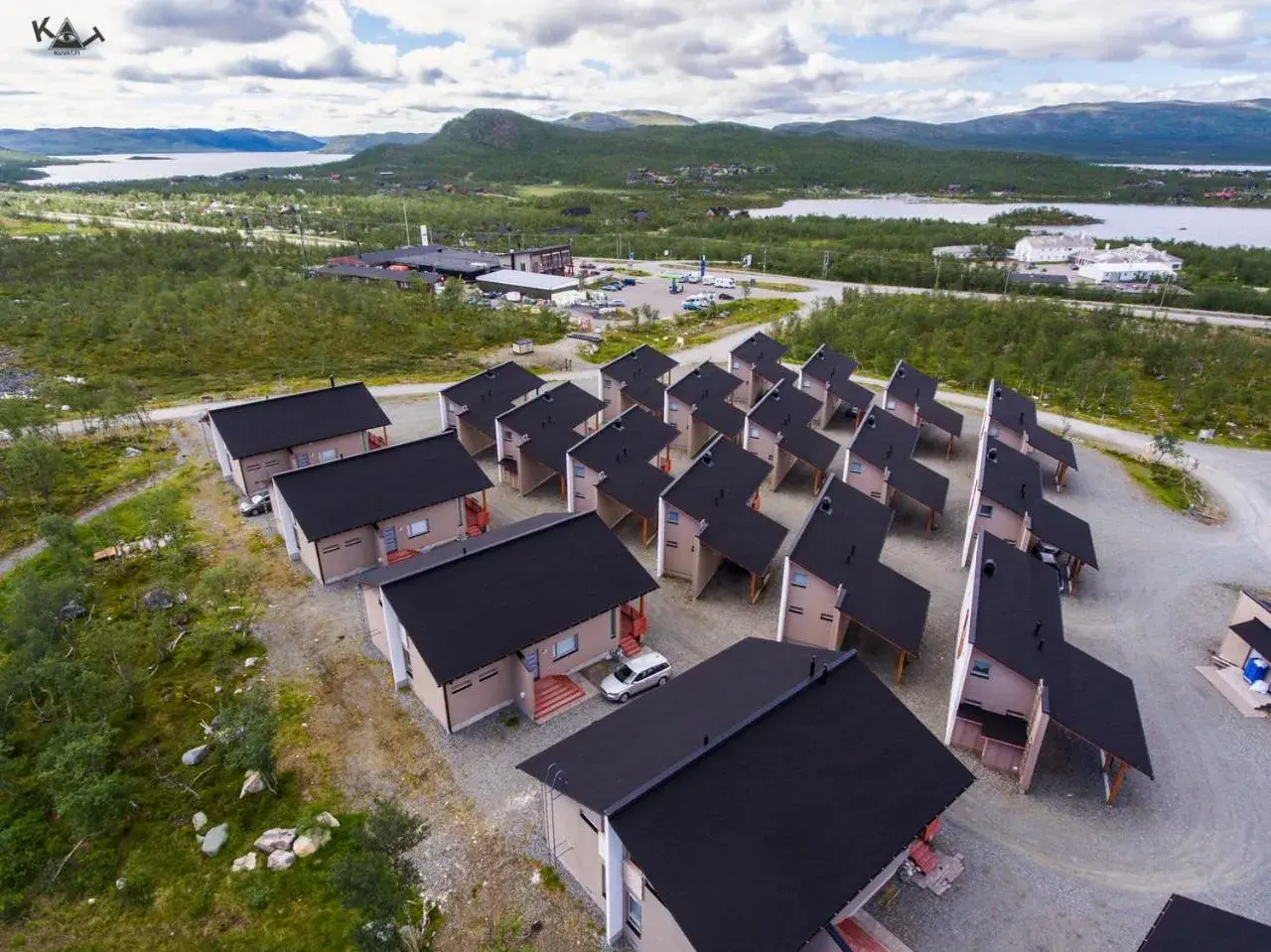 Bird's eye view in Santa's Hotel Rakka Bird's eye view in Santa's Hotel Rakka