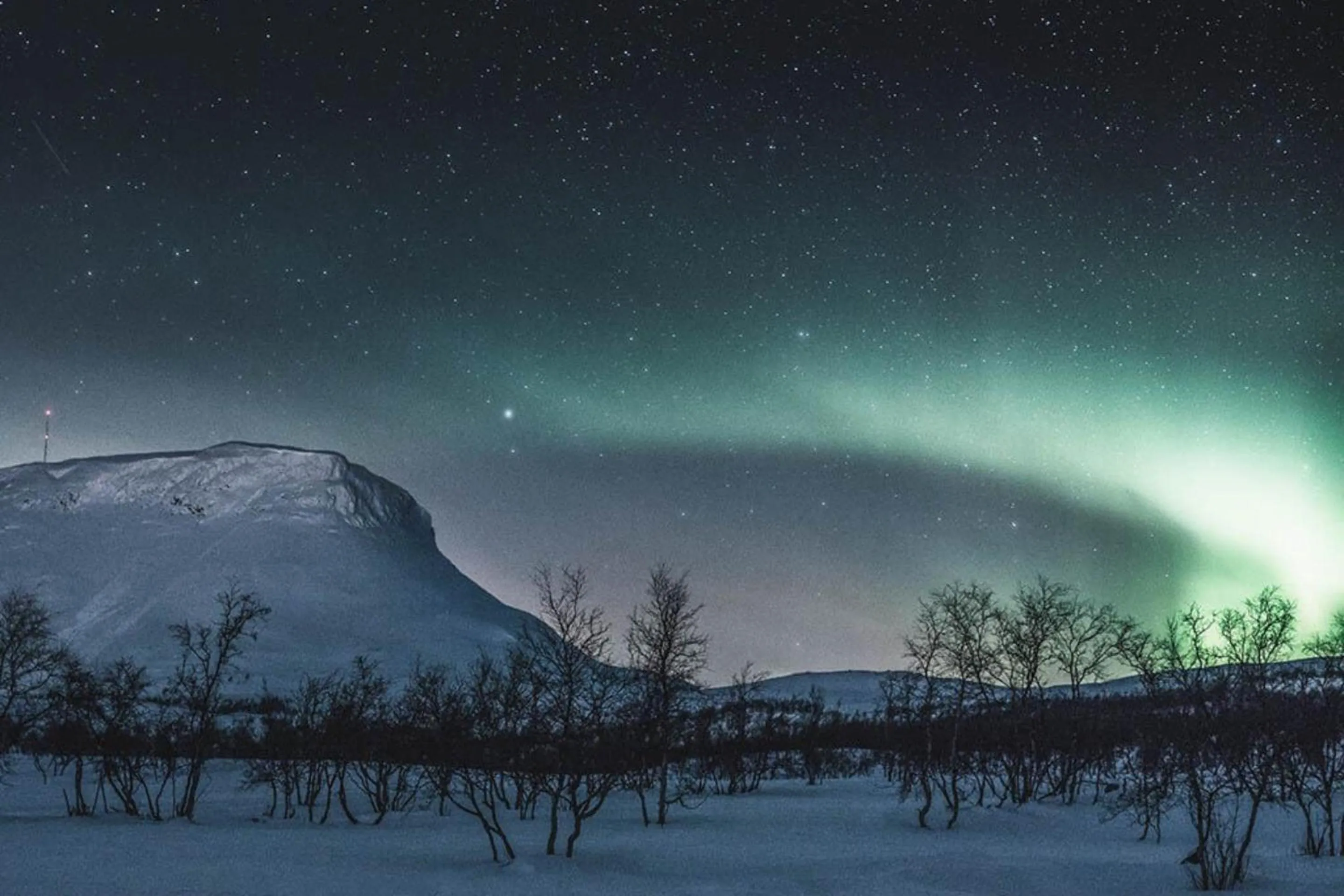 Natural landscape in Santa's Hotel Rakka