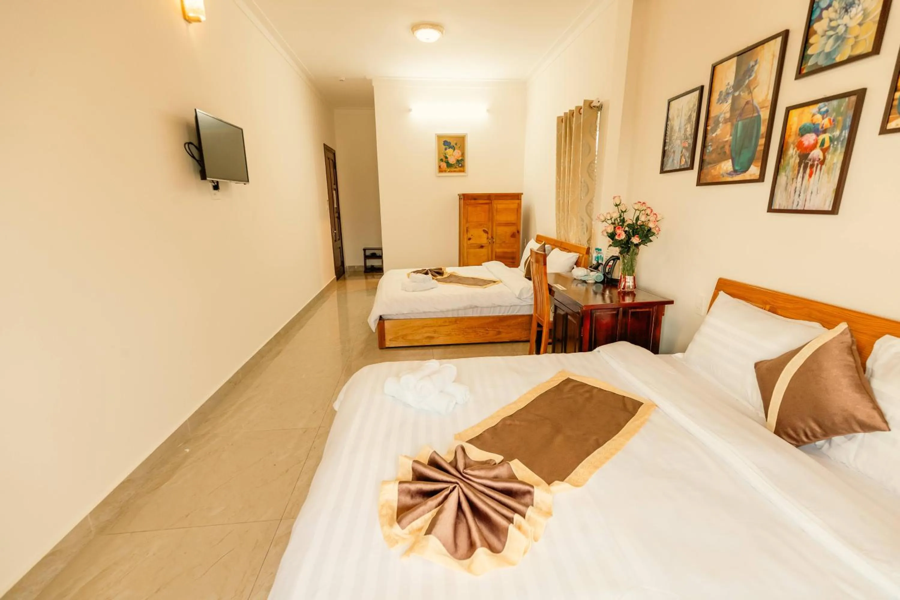 Bed in Lê Mùi Hotel - Apartment