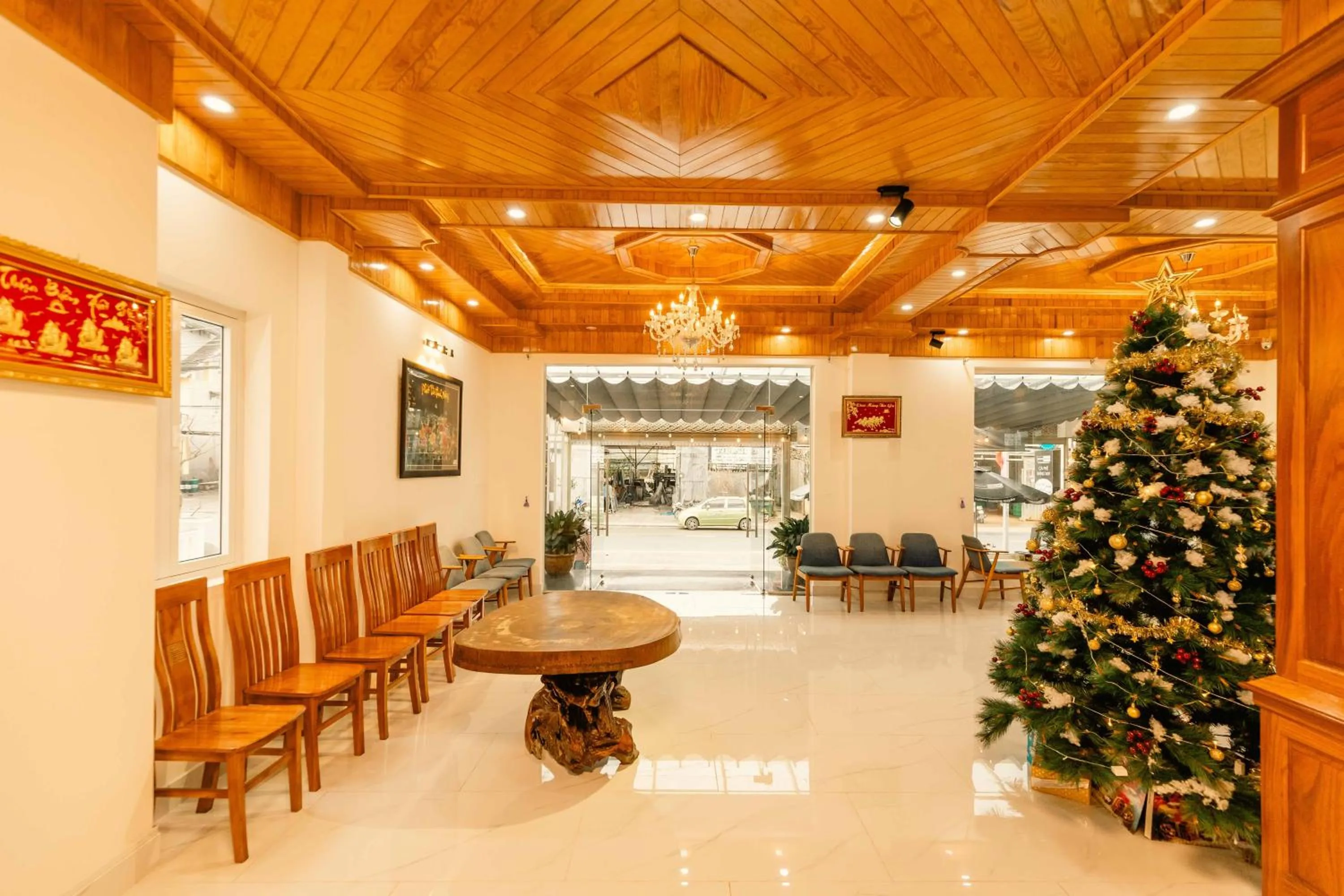 Living room in Lê Mùi Hotel - Apartment