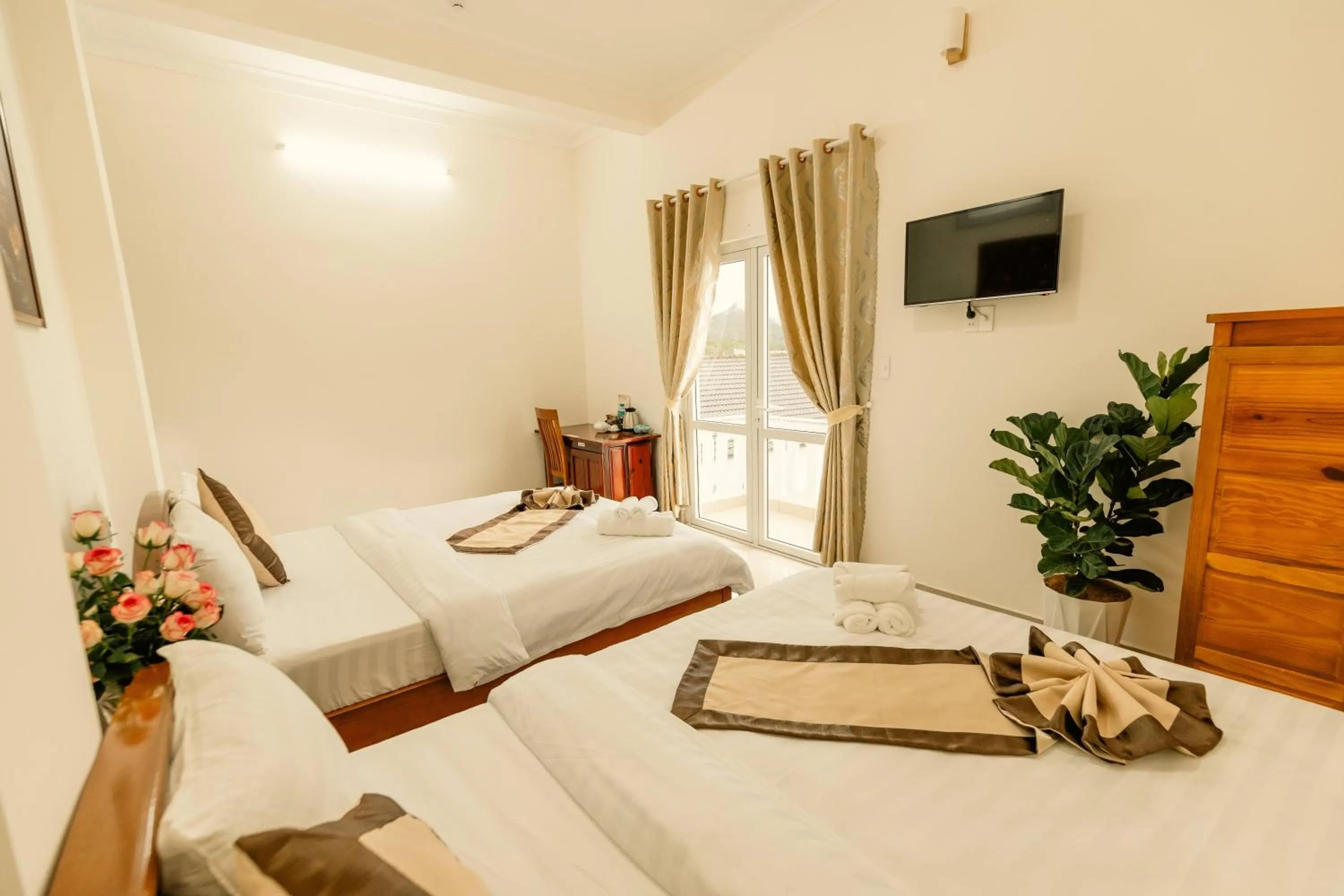 Bed in Lê Mùi Hotel - Apartment