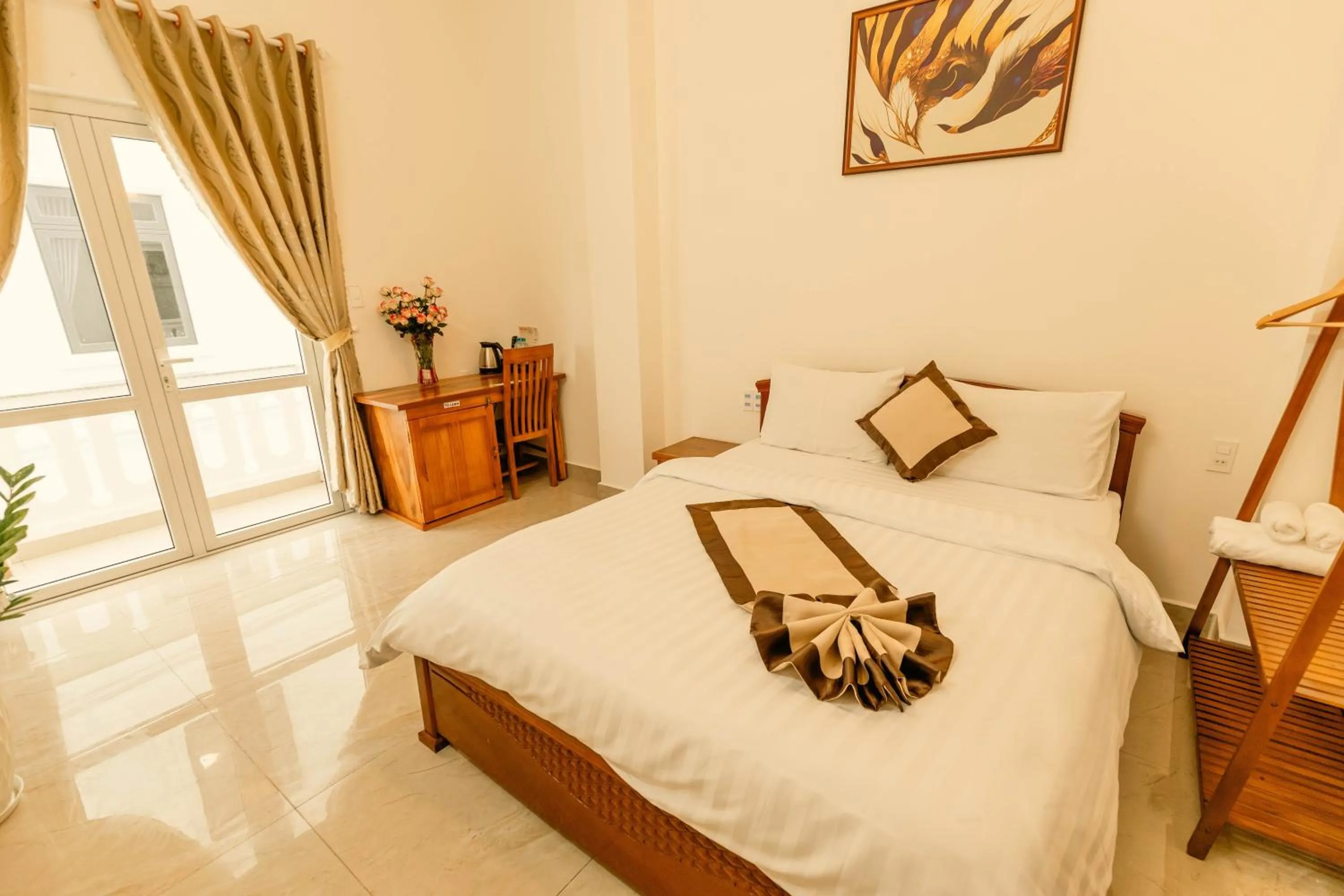 Photo of the whole room, Bed in Lê Mùi Hotel - Apartment
