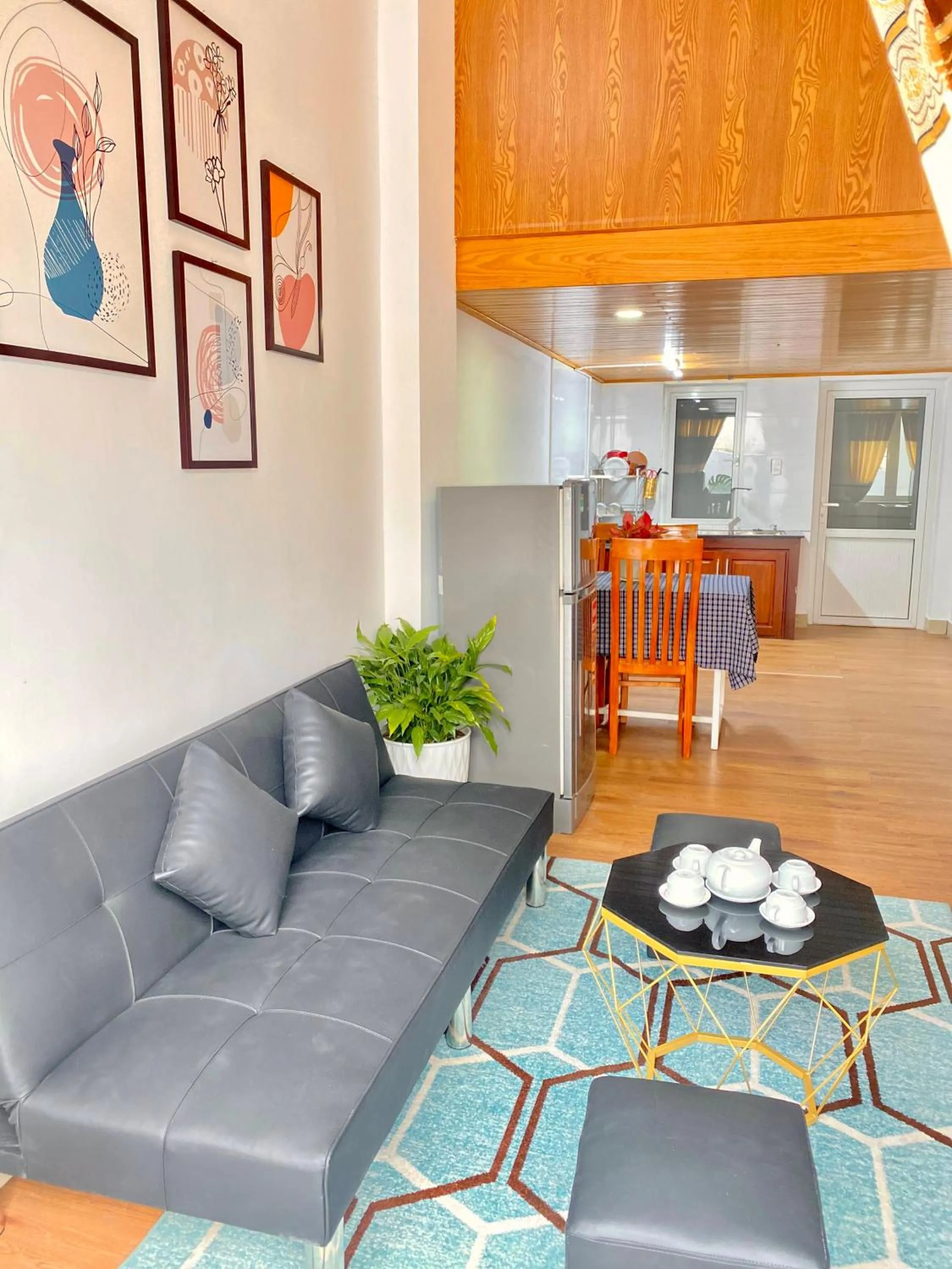 Living room in Lê Mùi Hotel - Apartment