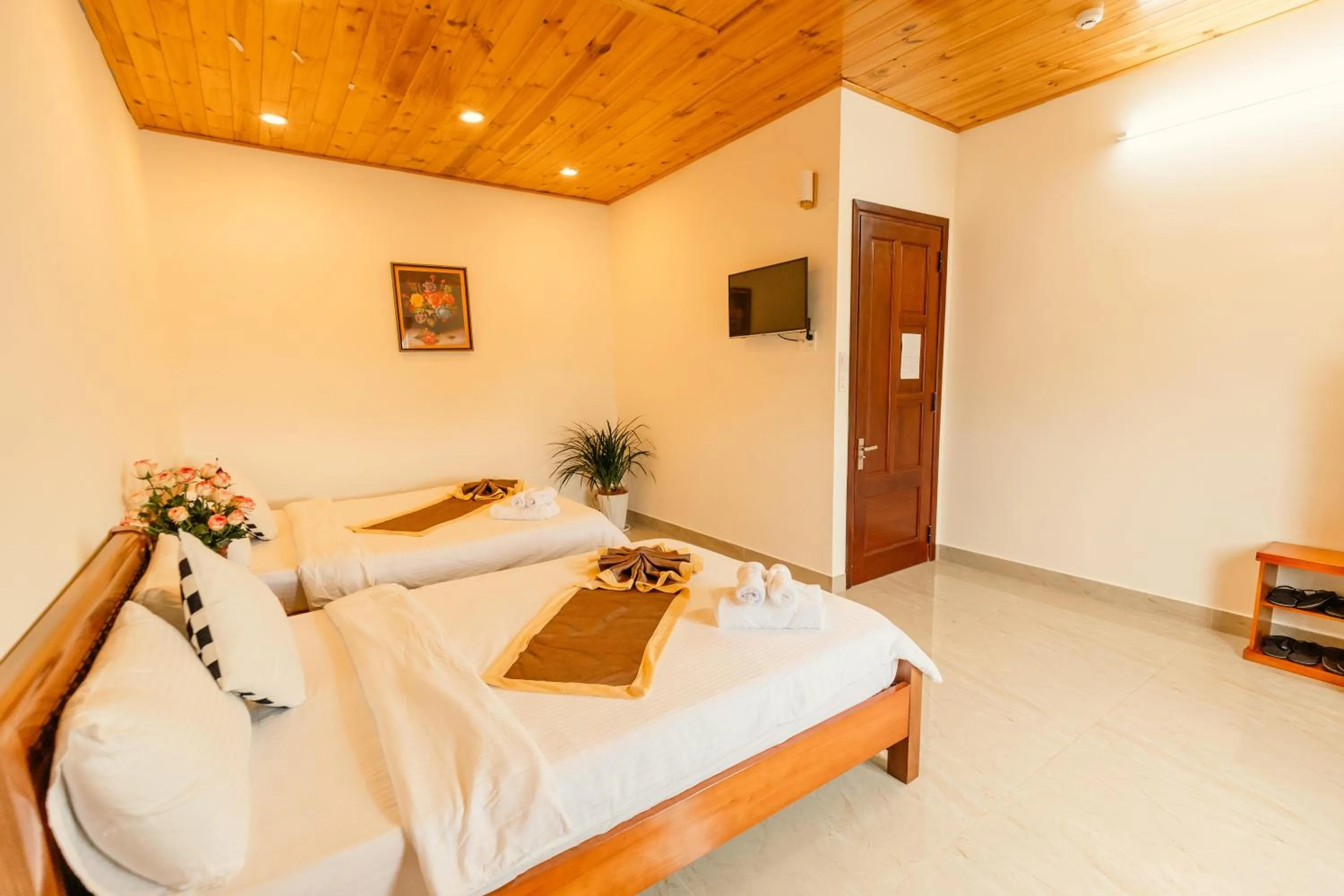 Bed in Lê Mùi Hotel - Apartment